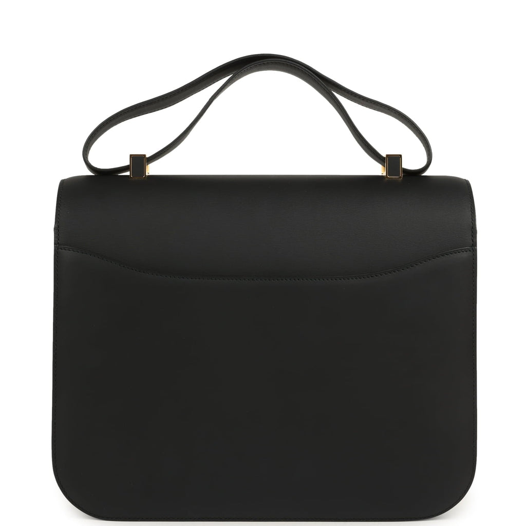 Constance Cartable 29 Black Sombrero Gold Hardware Bag