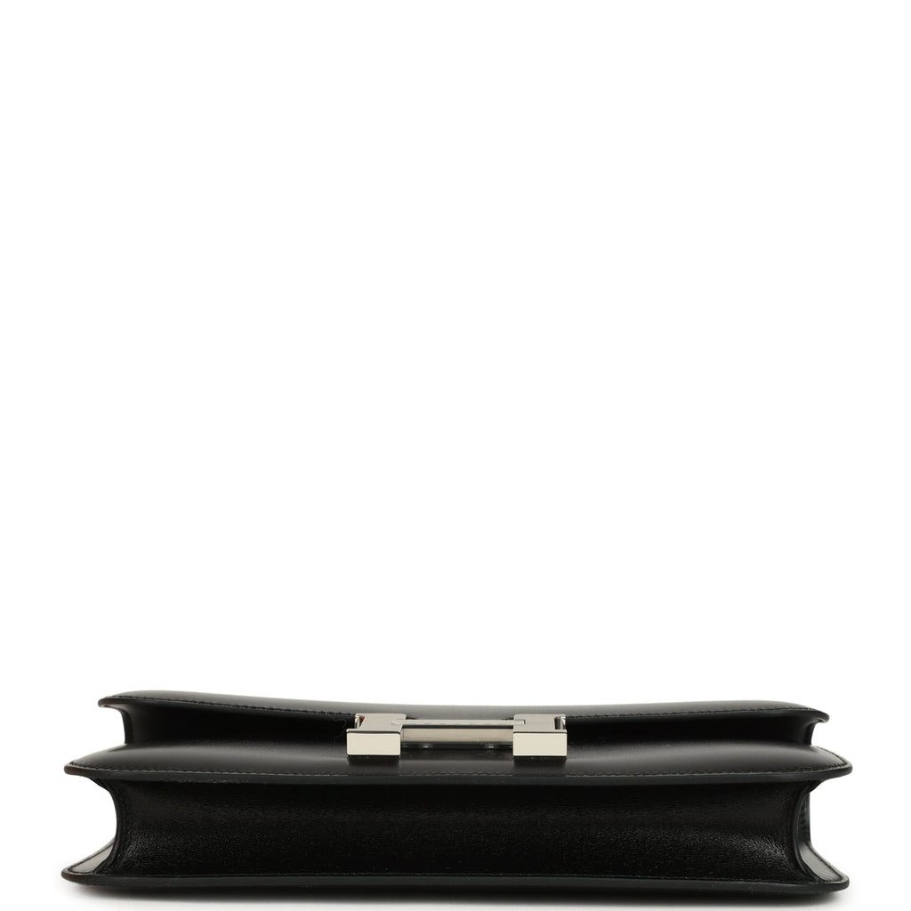 Constance Elan Black Box Palladium Hardware Bag