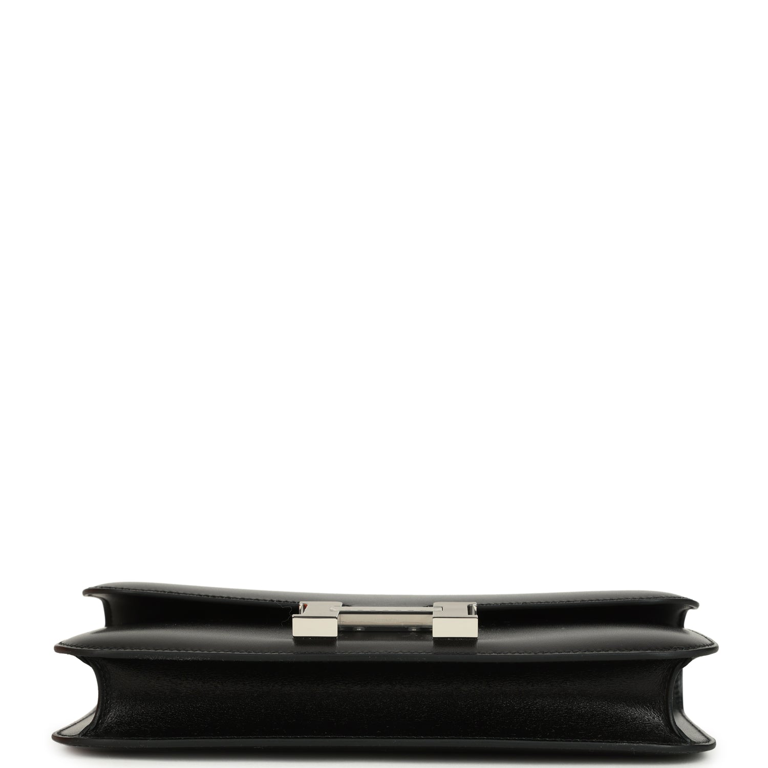 Constance Elan Black Box Palladium Hardware Bag