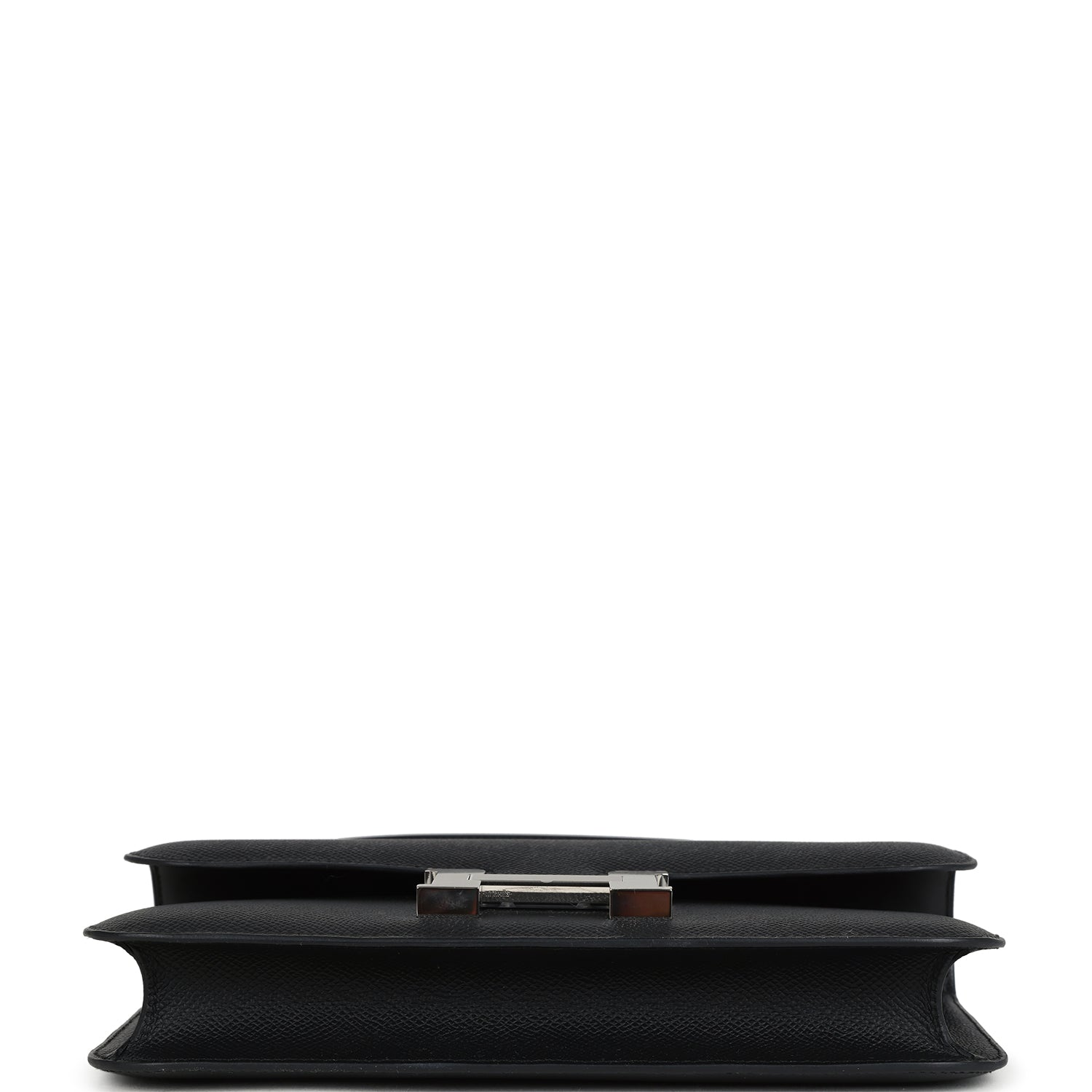 Constance Elan Black Epsom Palladium Hardware Bag