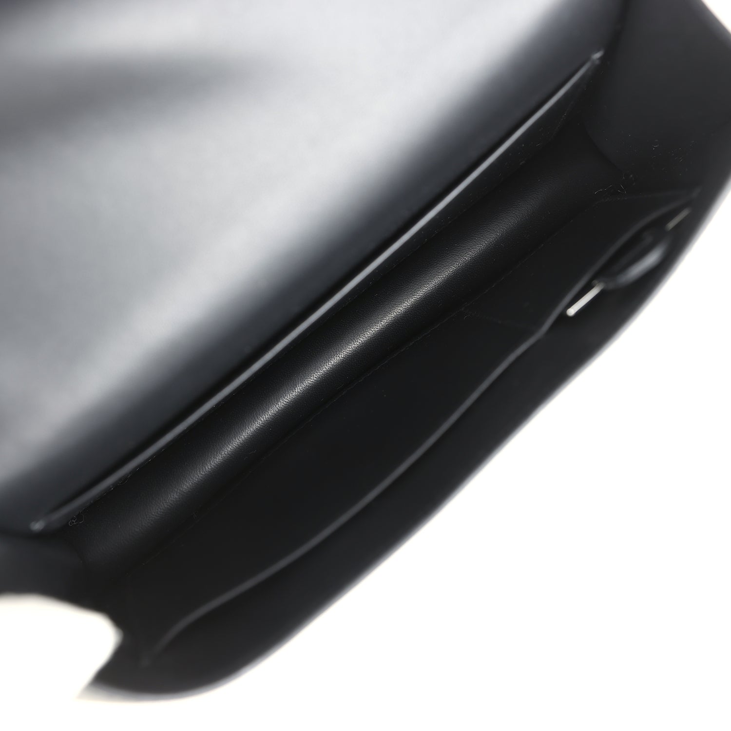 Constance Elan Black Epsom Palladium Hardware Bag