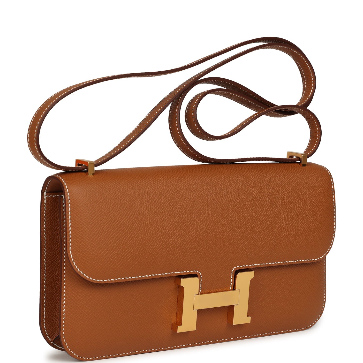Constance Elan Gold Epsom Gold Hardware Bag