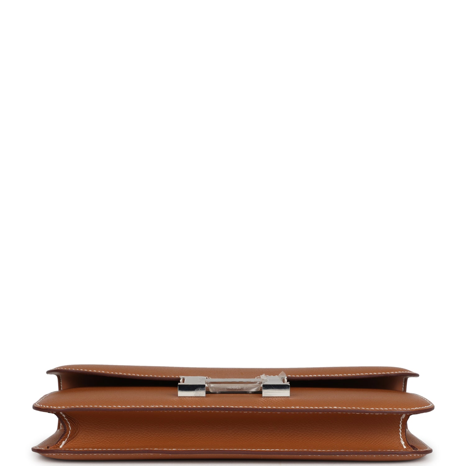 Constance Elan Gold Epsom Palladium Hardware Bag