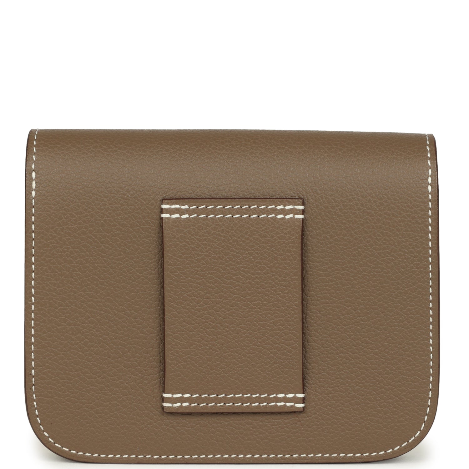 Constance Slim Compact Wallet Etoupe Evercolor Gold Hardware Bag