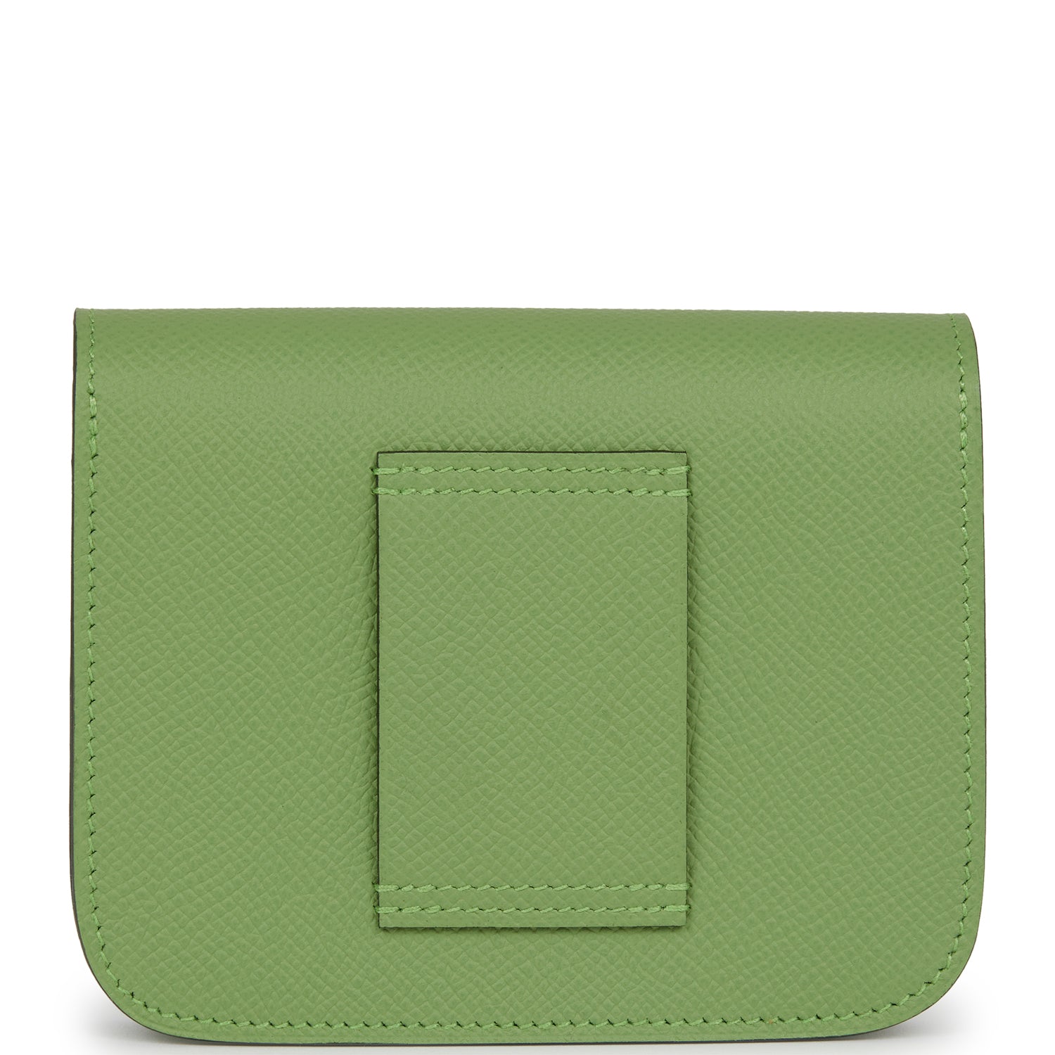 Constance Slim Wallet Vert Criquet Epsom Palladium Hardware Bag