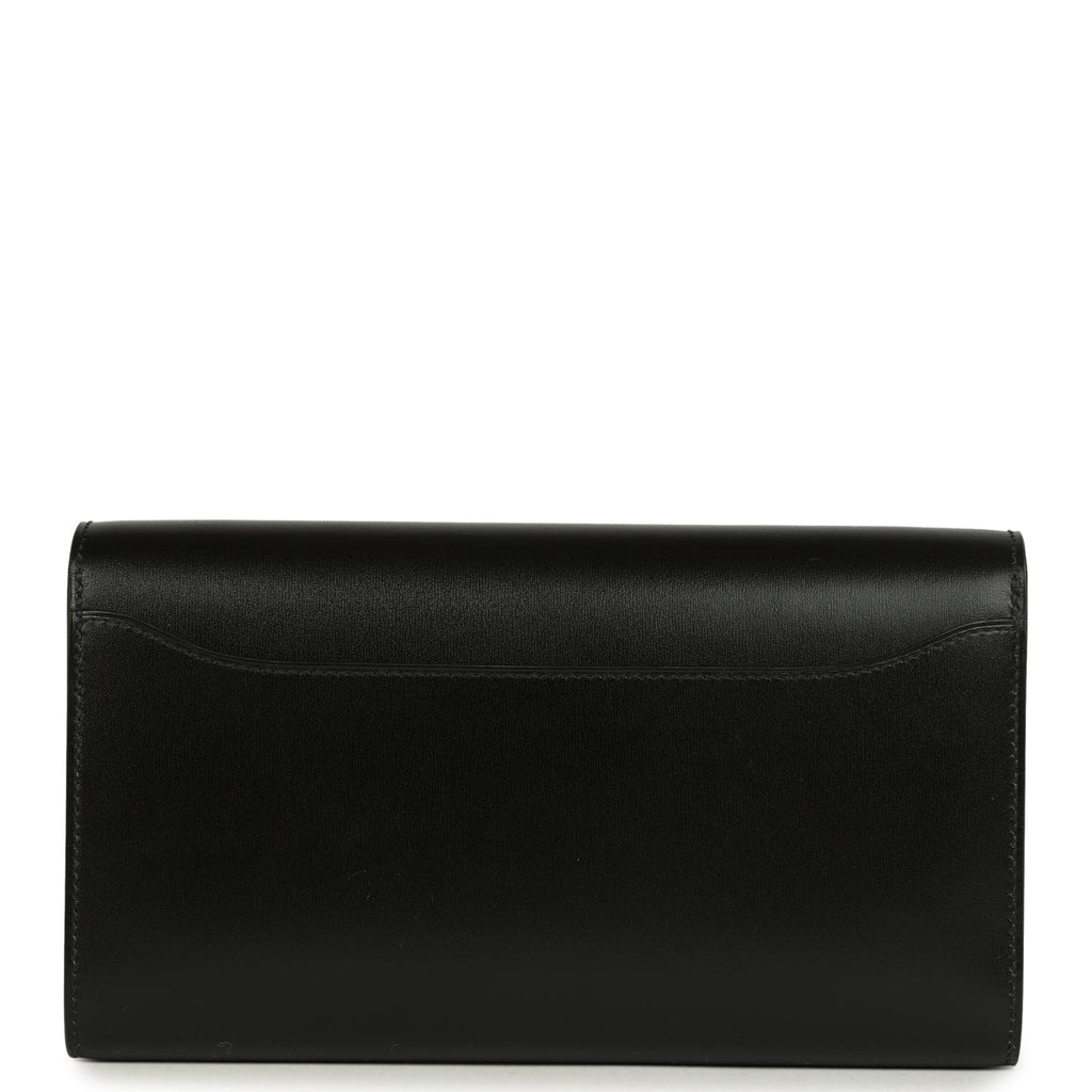 Constance Wallet To Go Black Box Palladium Hardware Bag