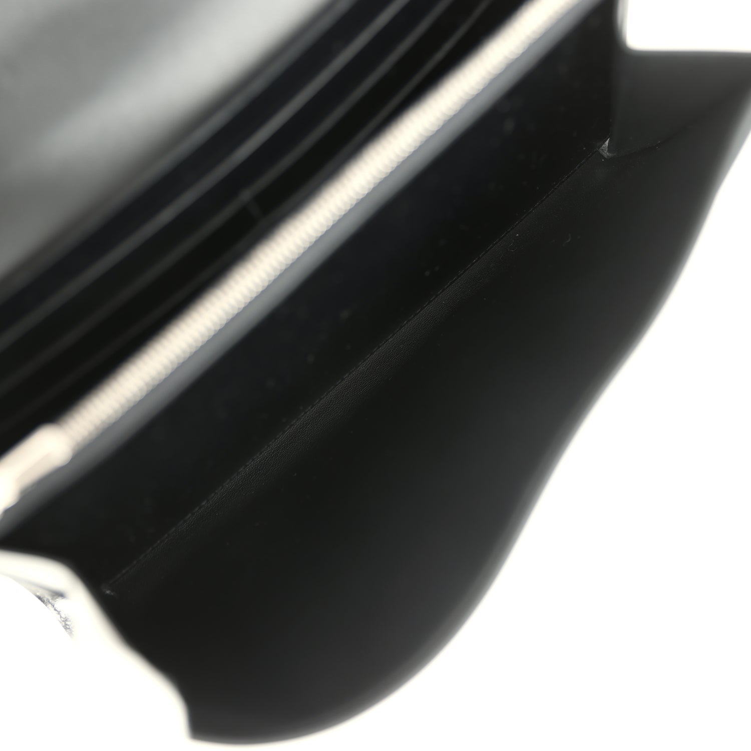 Constance Wallet To Go Black Box Palladium Hardware Bag
