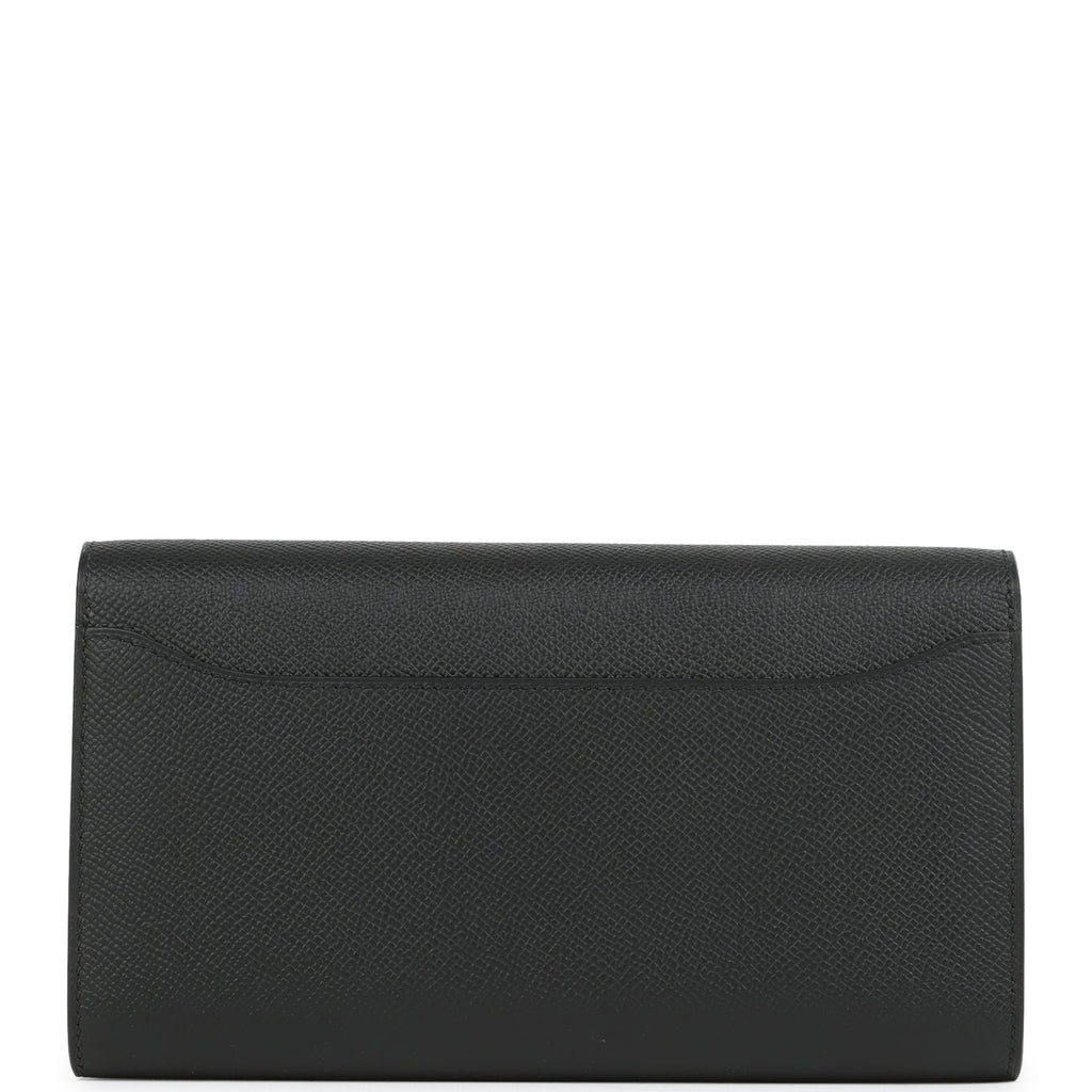 Constance Wallet To Go Black Epsom Gold Hardware Bag