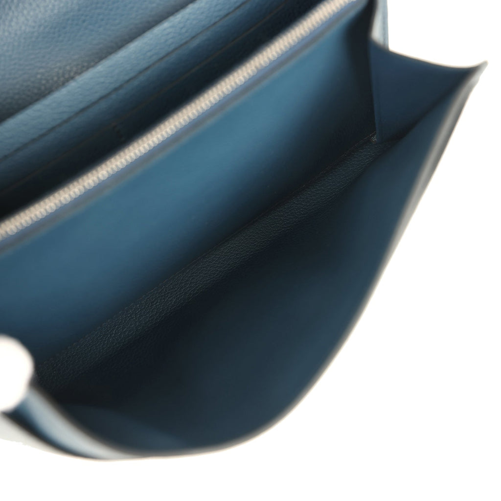 Constance Wallet To Go Bleu De Prusse Evercolor Palladium Hardware Bag