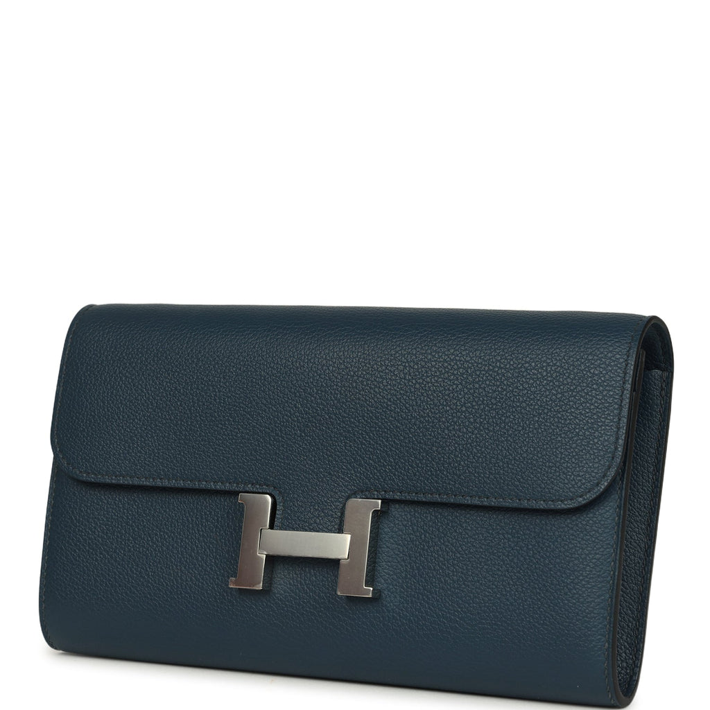 Constance Wallet To Go Bleu De Prusse Evercolor Palladium Hardware Bag