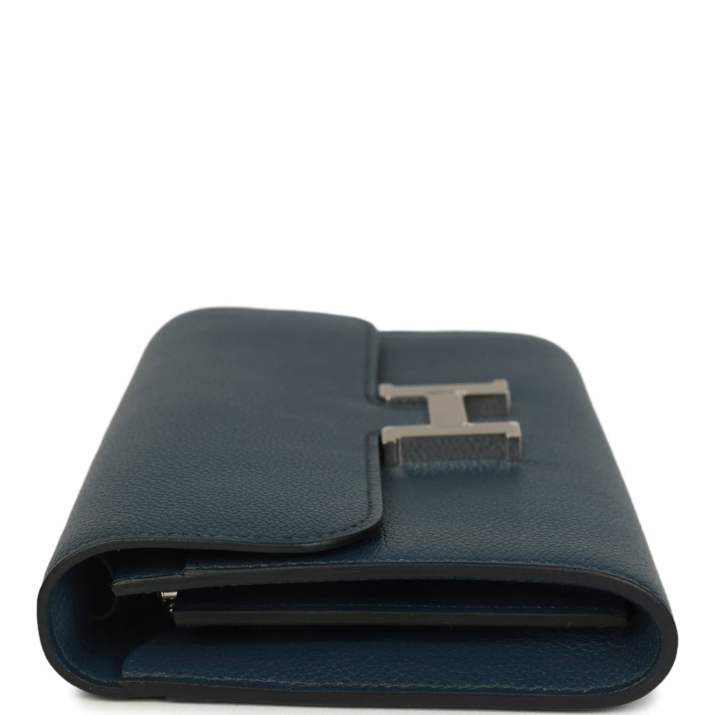 Constance Wallet To Go Bleu De Prusse Evercolor Palladium Hardware Bag