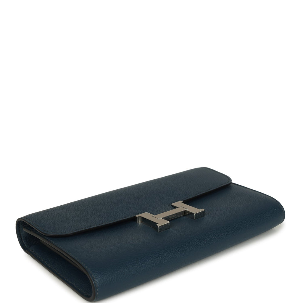Constance Wallet To Go Bleu De Prusse Evercolor Palladium Hardware Bag