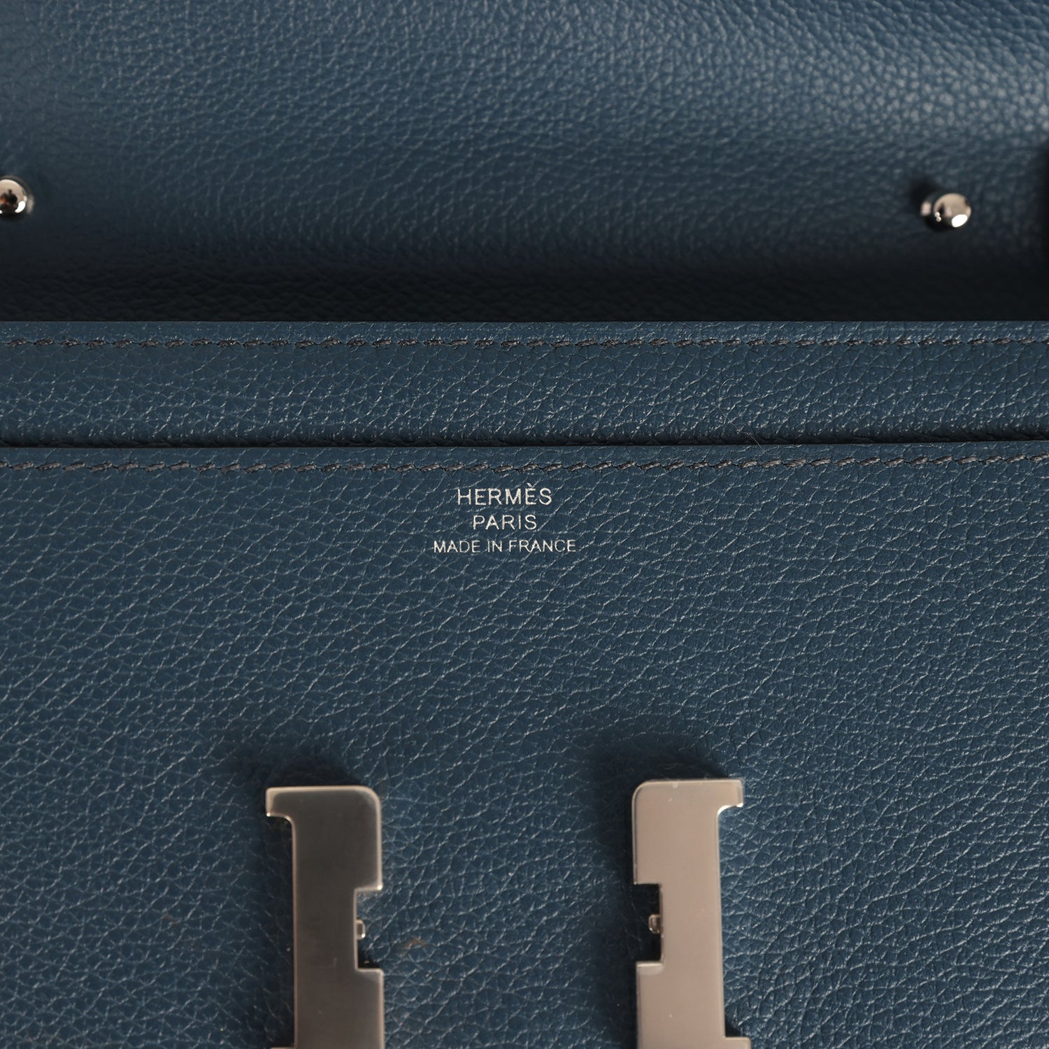 Constance Wallet To Go Bleu De Prusse Evercolor Palladium Hardware Bag