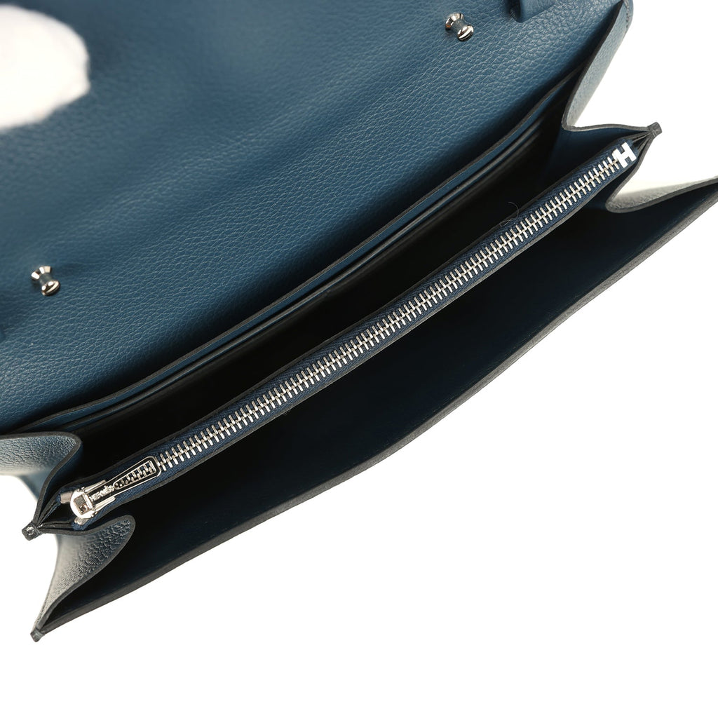 Constance Wallet To Go Bleu De Prusse Evercolor Palladium Hardware Bag