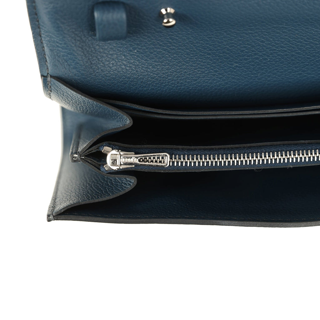 Constance Wallet To Go Bleu De Prusse Evercolor Palladium Hardware Bag