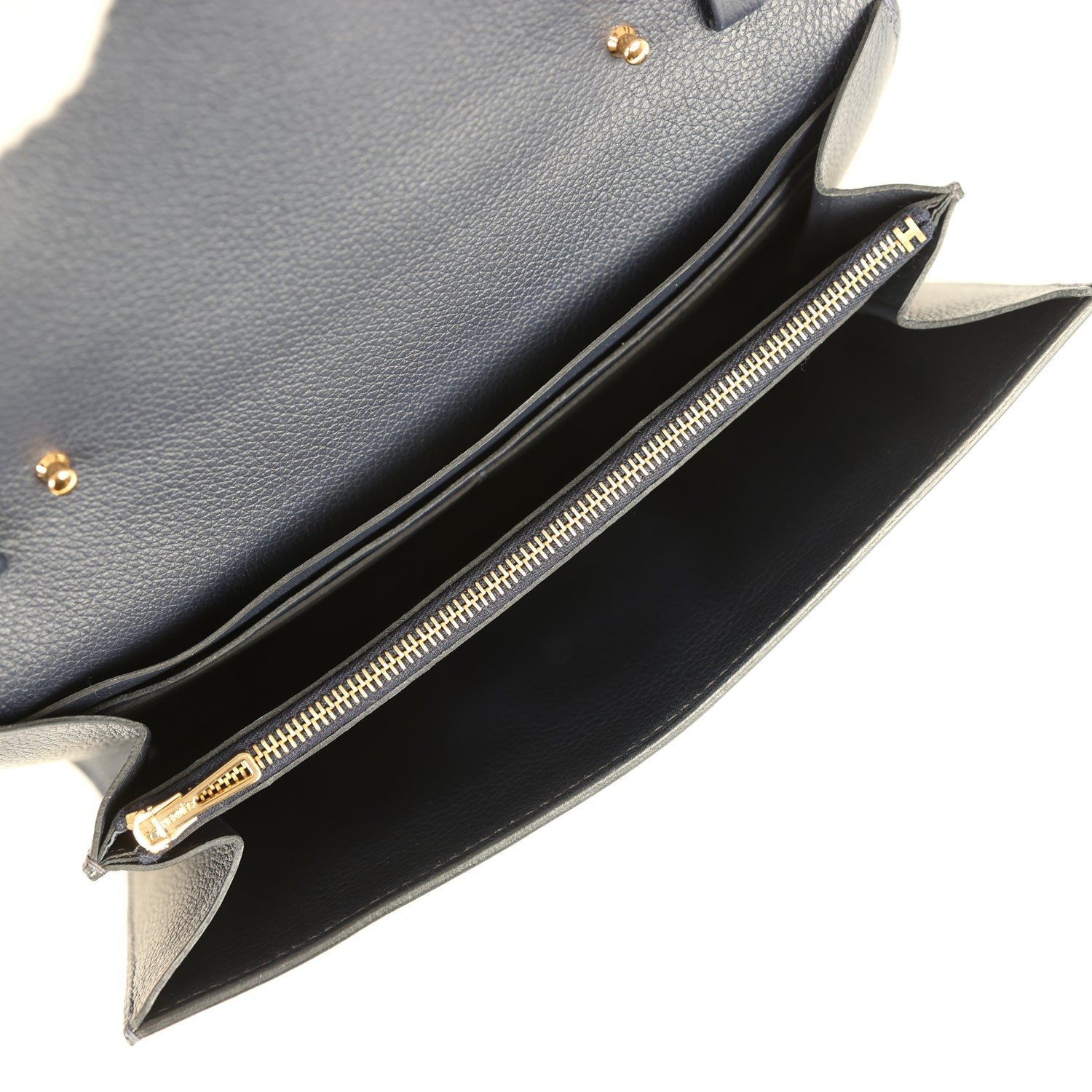 Constance Wallet To Go Bleu Nuit Evercolor Gold Hardware Bag