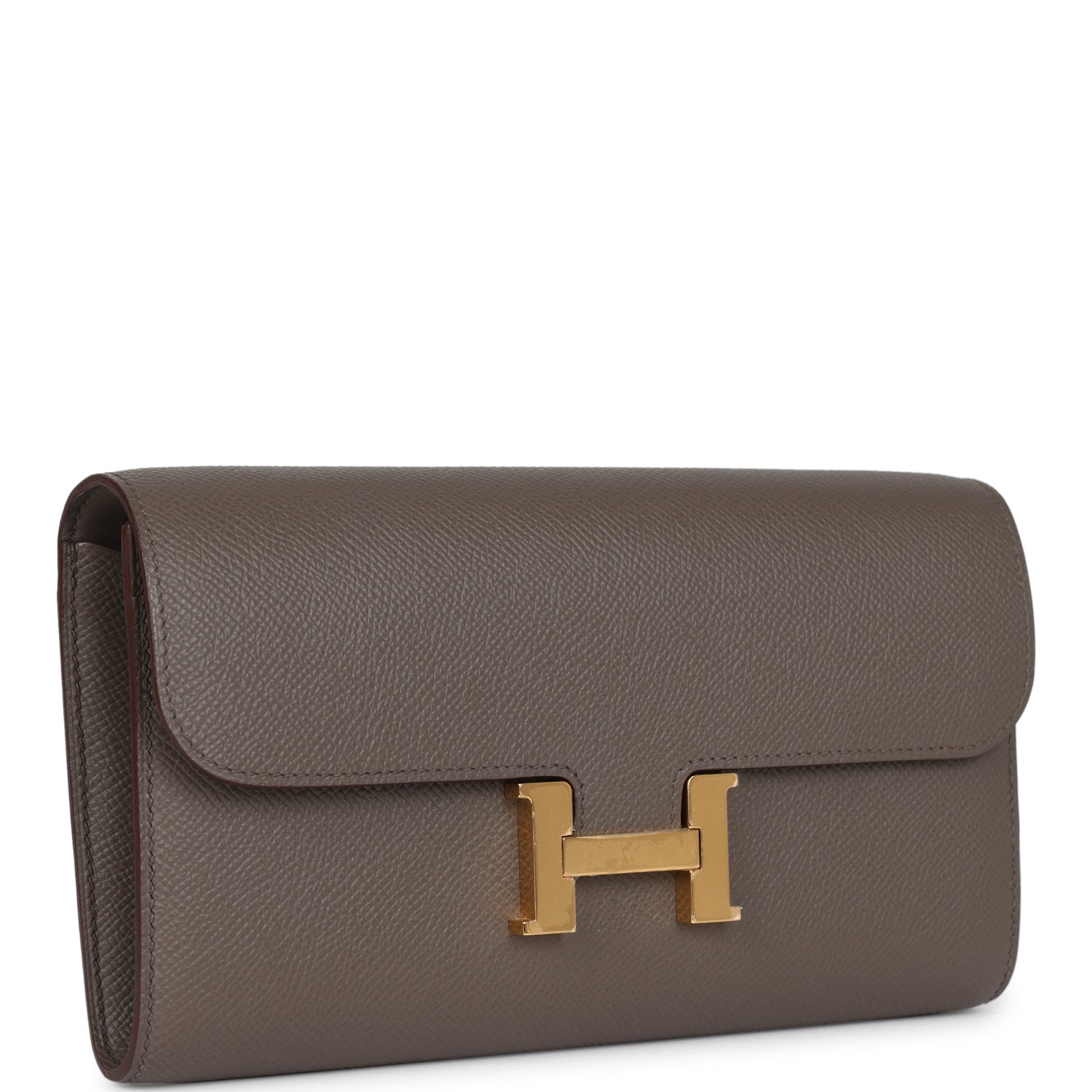 Constance Wallet To Go Etain Epsom Gold Hardware Bag