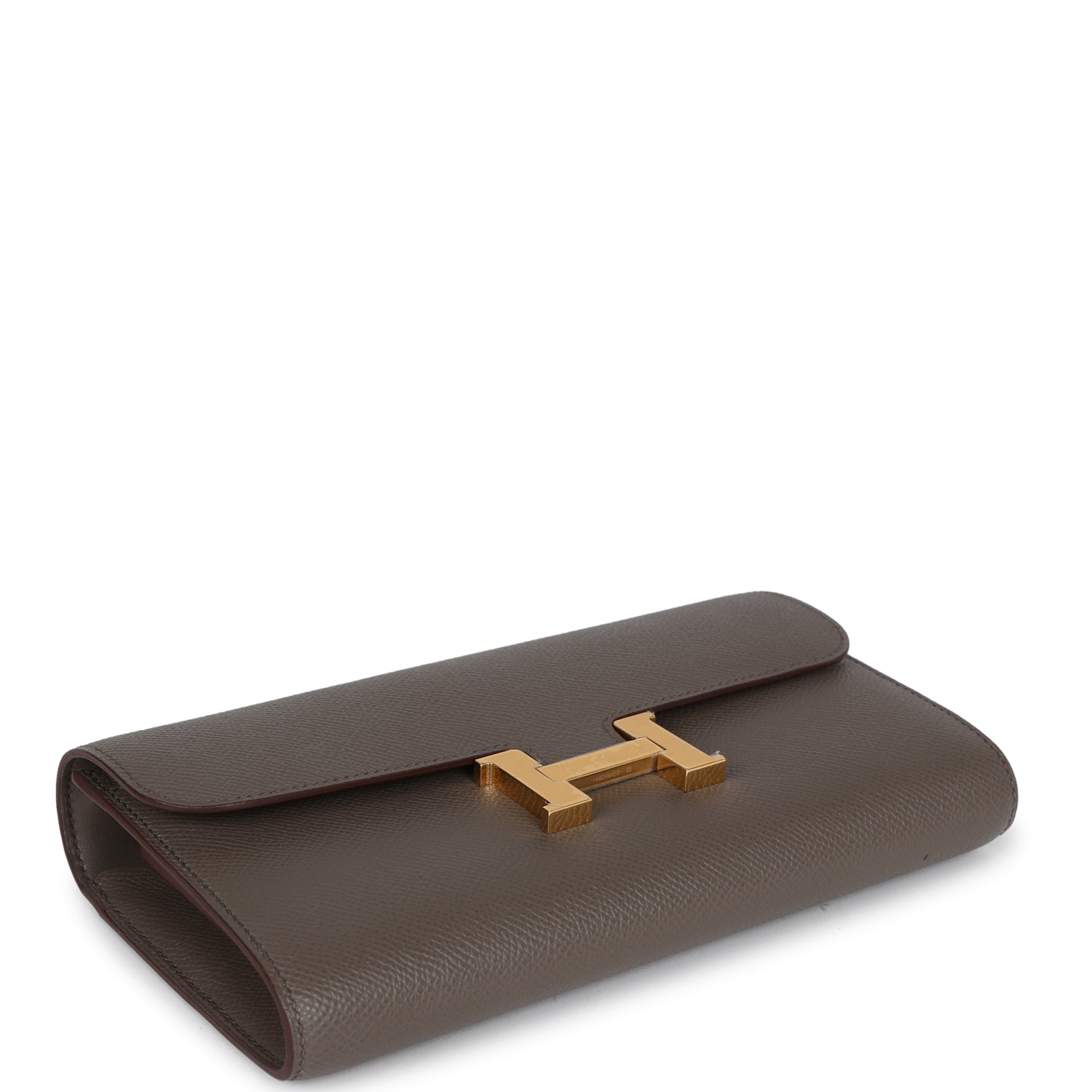 Constance Wallet To Go Etain Epsom Gold Hardware Bag