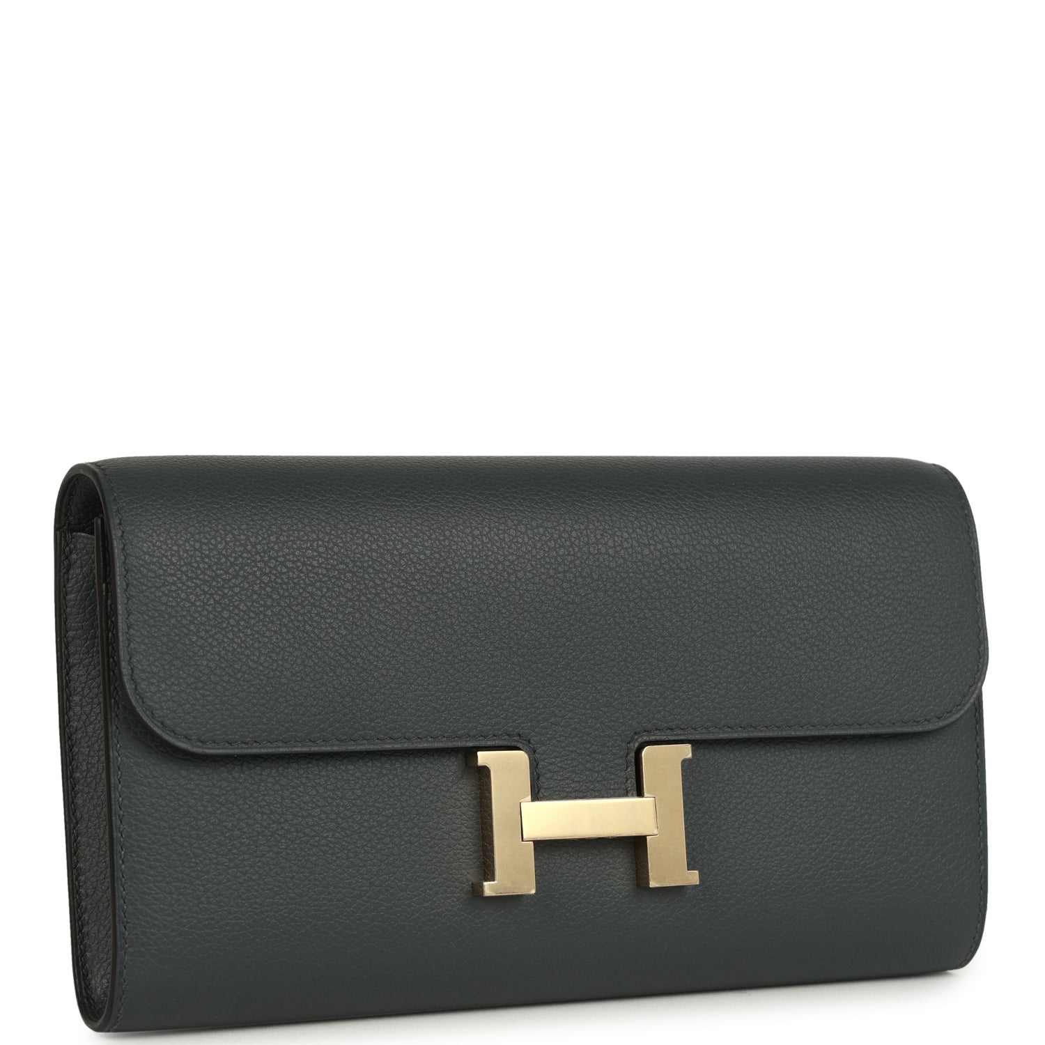 Constance Wallet To Go Gris Misty Evercolor Permabrass Hardware Bag