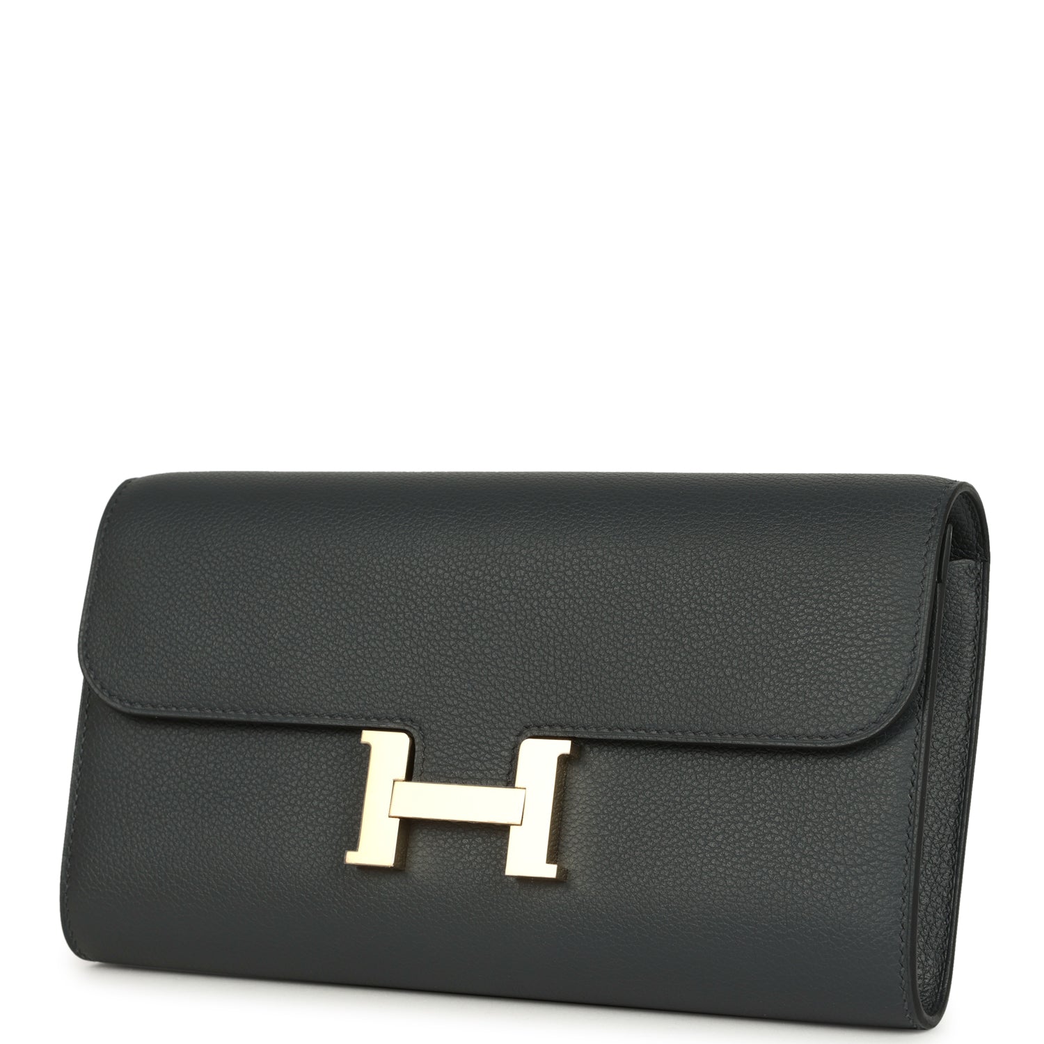 Constance Wallet To Go Gris Misty Evercolor Permabrass Hardware Bag