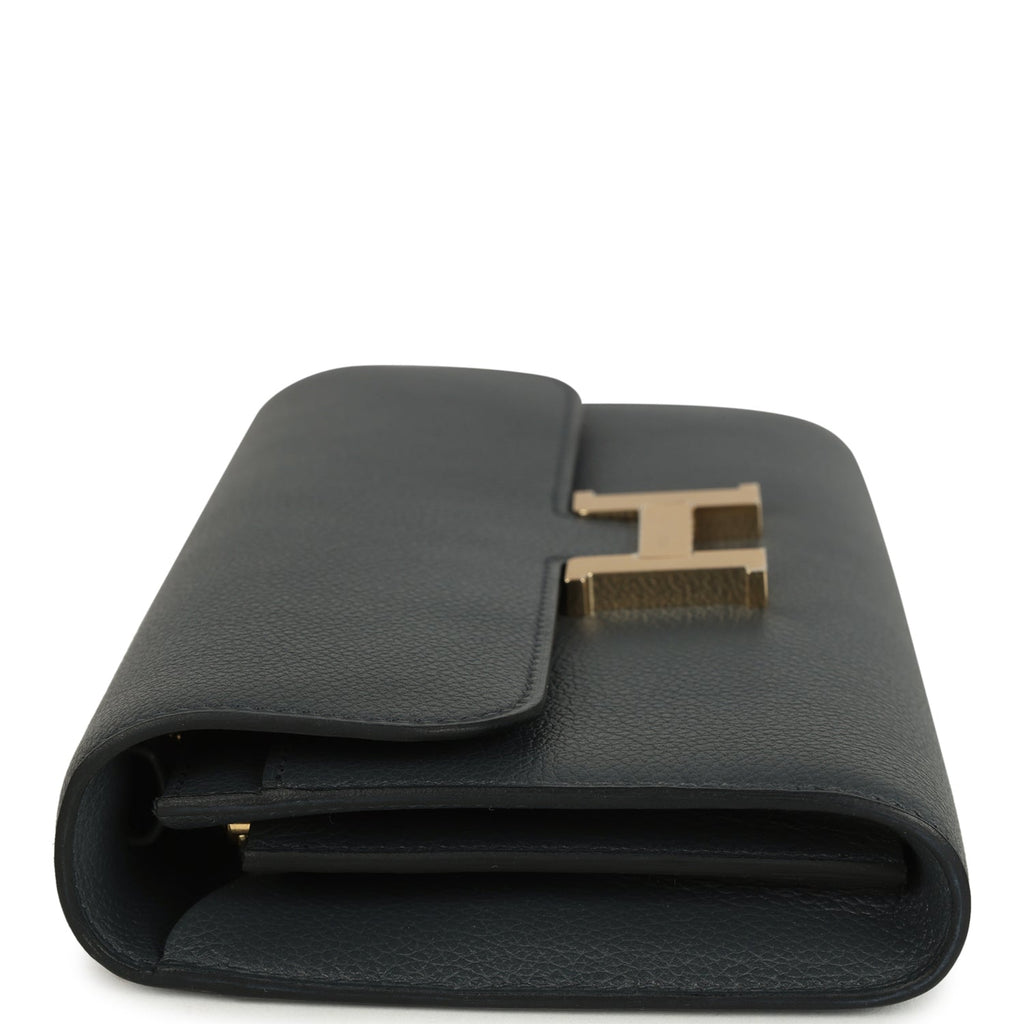 Constance Wallet To Go Gris Misty Evercolor Permabrass Hardware Bag
