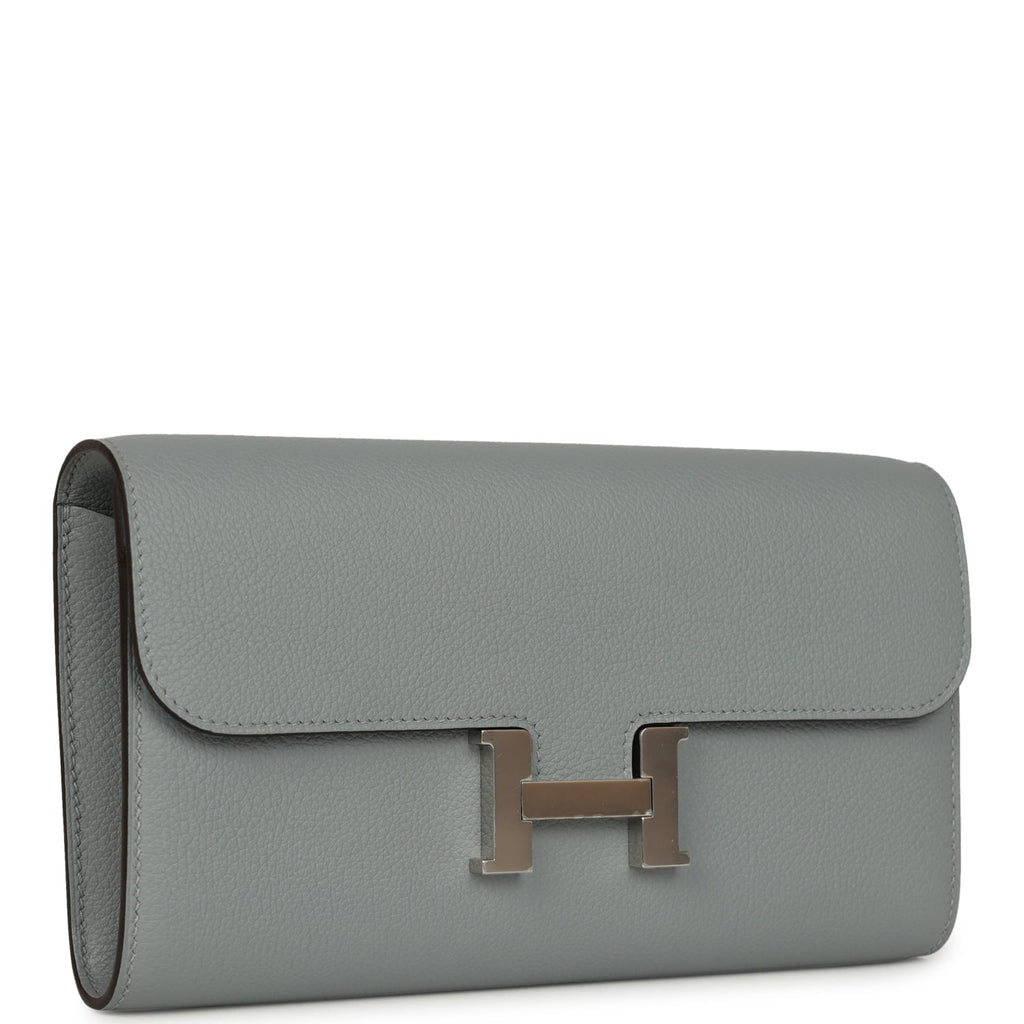 Constance Wallet To Go Gris Pantin Evercolor Palladium Hardware Bag
