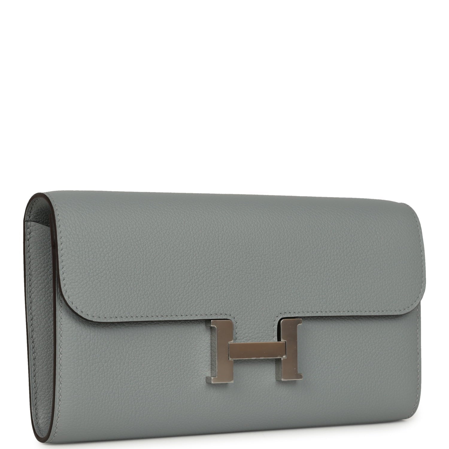 Constance Wallet To Go Gris Pantin Evercolor Palladium Hardware Bag