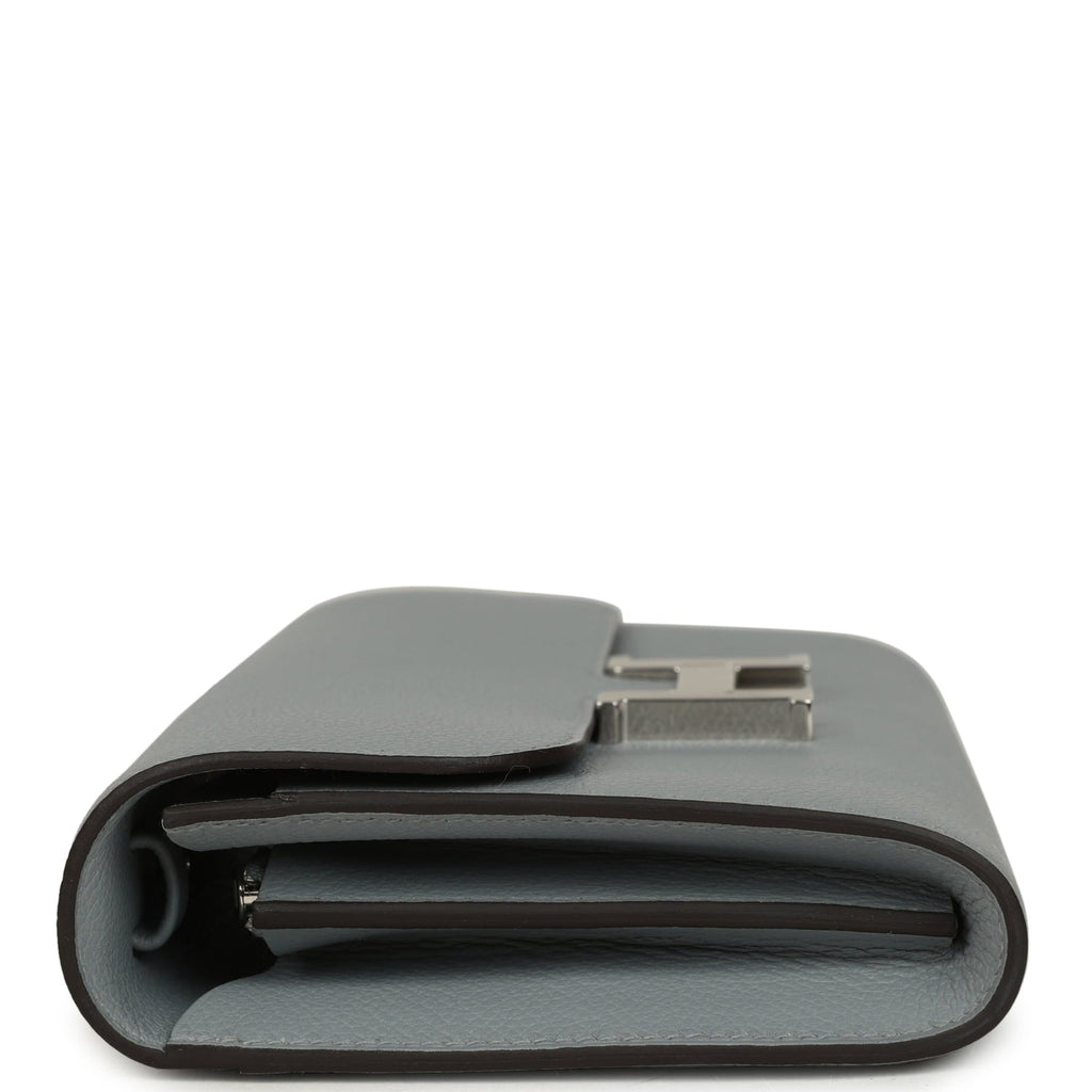 Constance Wallet To Go Gris Pantin Evercolor Palladium Hardware Bag