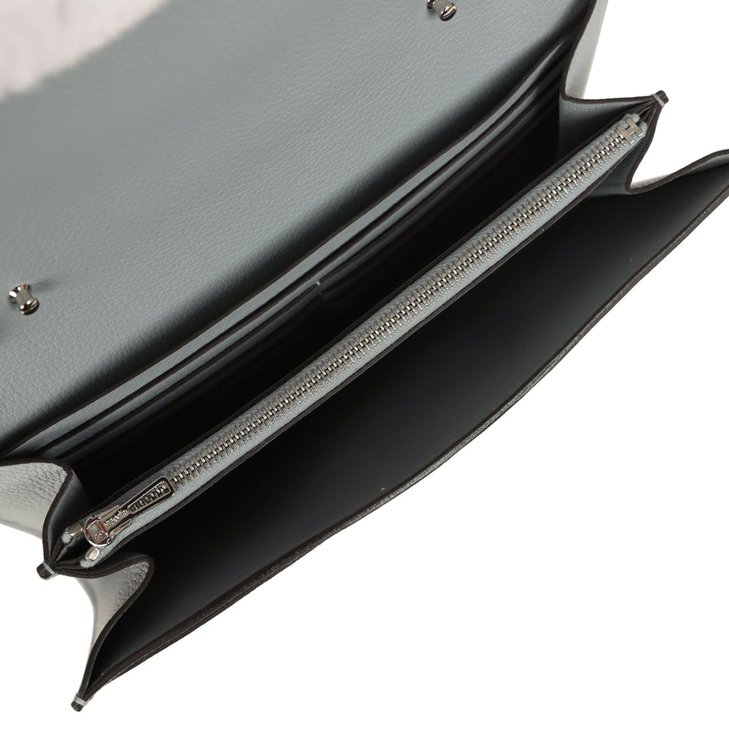 Constance Wallet To Go Gris Pantin Evercolor Palladium Hardware Bag