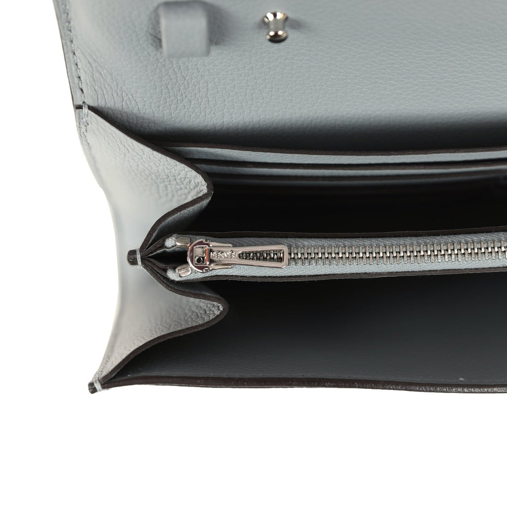 Constance Wallet To Go Gris Pantin Evercolor Palladium Hardware Bag