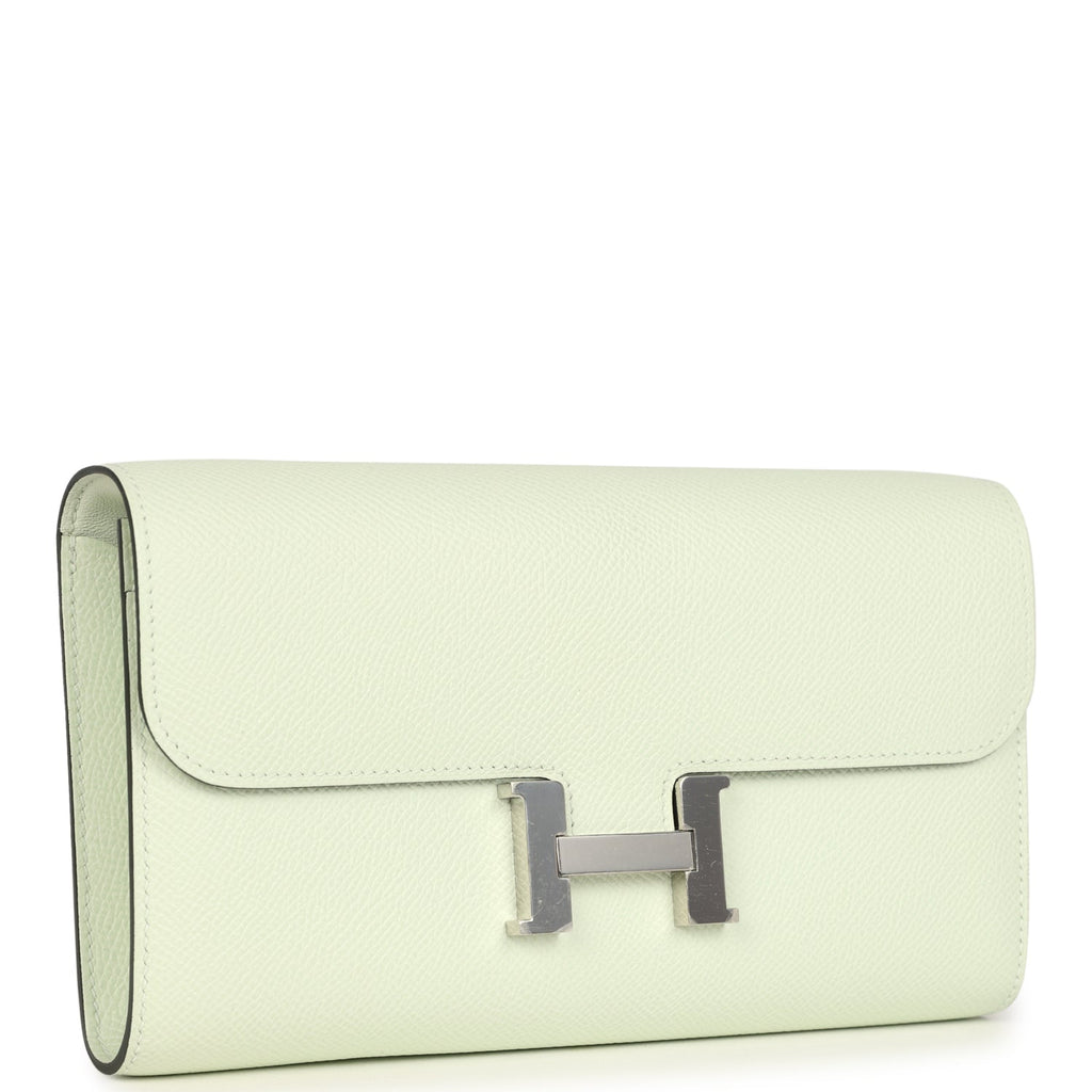 Constance Wallet To Go Vert Fizz Epsom Palladium Hardware Bag