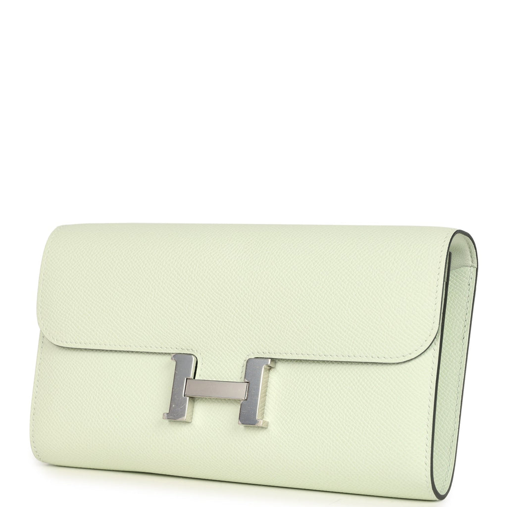 Constance Wallet To Go Vert Fizz Epsom Palladium Hardware Bag