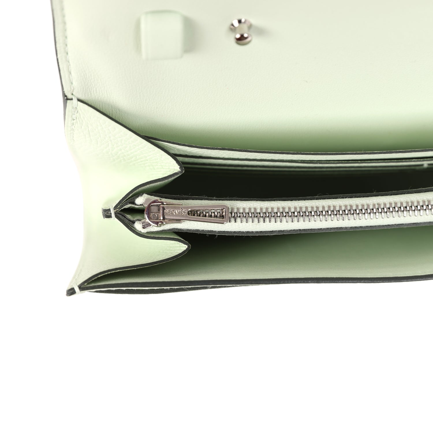 Constance Wallet To Go Vert Fizz Epsom Palladium Hardware Bag