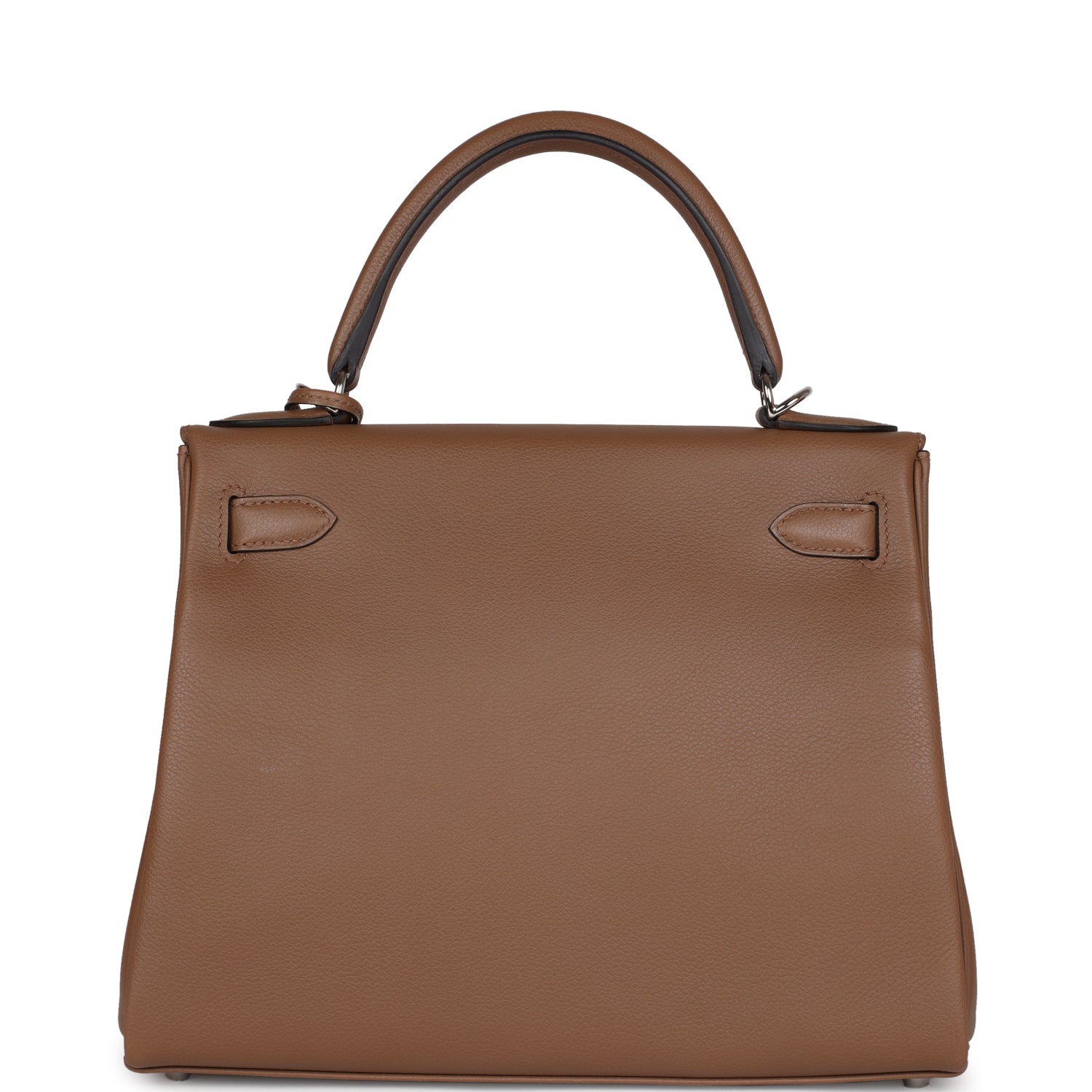 Kelly Retourne 28 Alezan Evercolor Palladium Hardware Bag