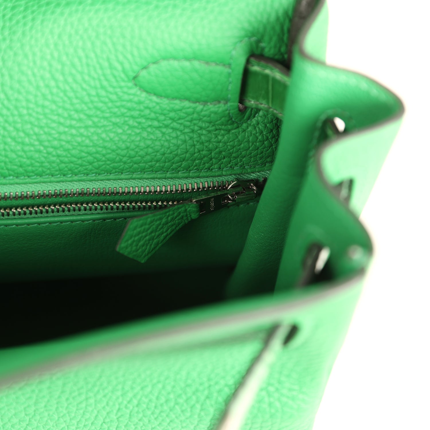 Kelly Retourne 28 Bambou Togo and Shiny Niloticus Crocodile Touch Palladium Hardware Bag