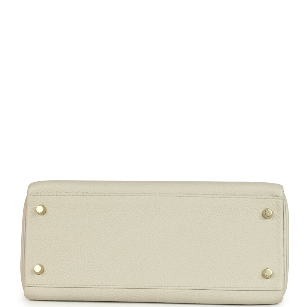 Kelly Retourne 28 Beton Togo Gold Hardware Bag