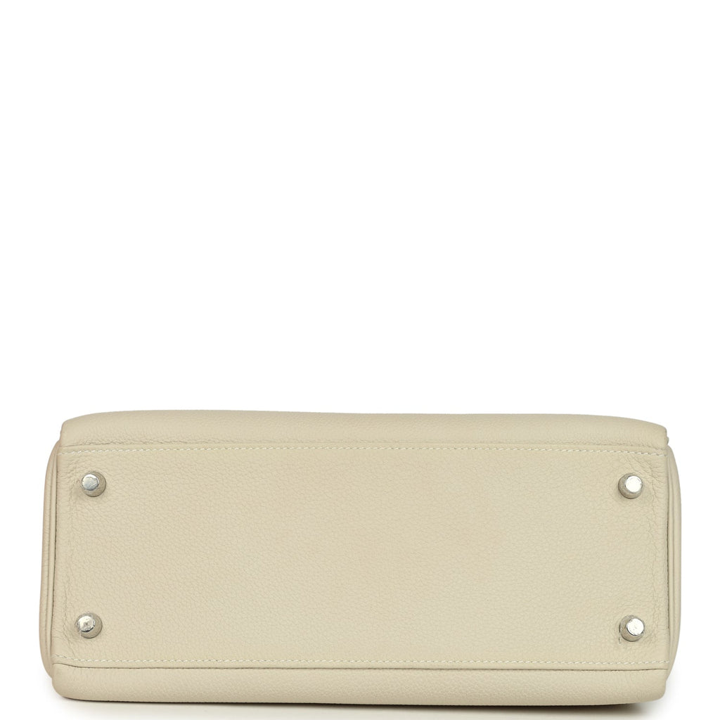 Kelly Retourne 28 Beton Verso Togo Brushed Palladium Hardware Bag