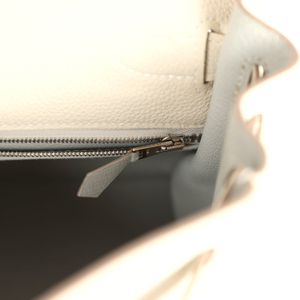 Kelly Retourne 28 Beton Verso Togo Brushed Palladium Hardware Bag