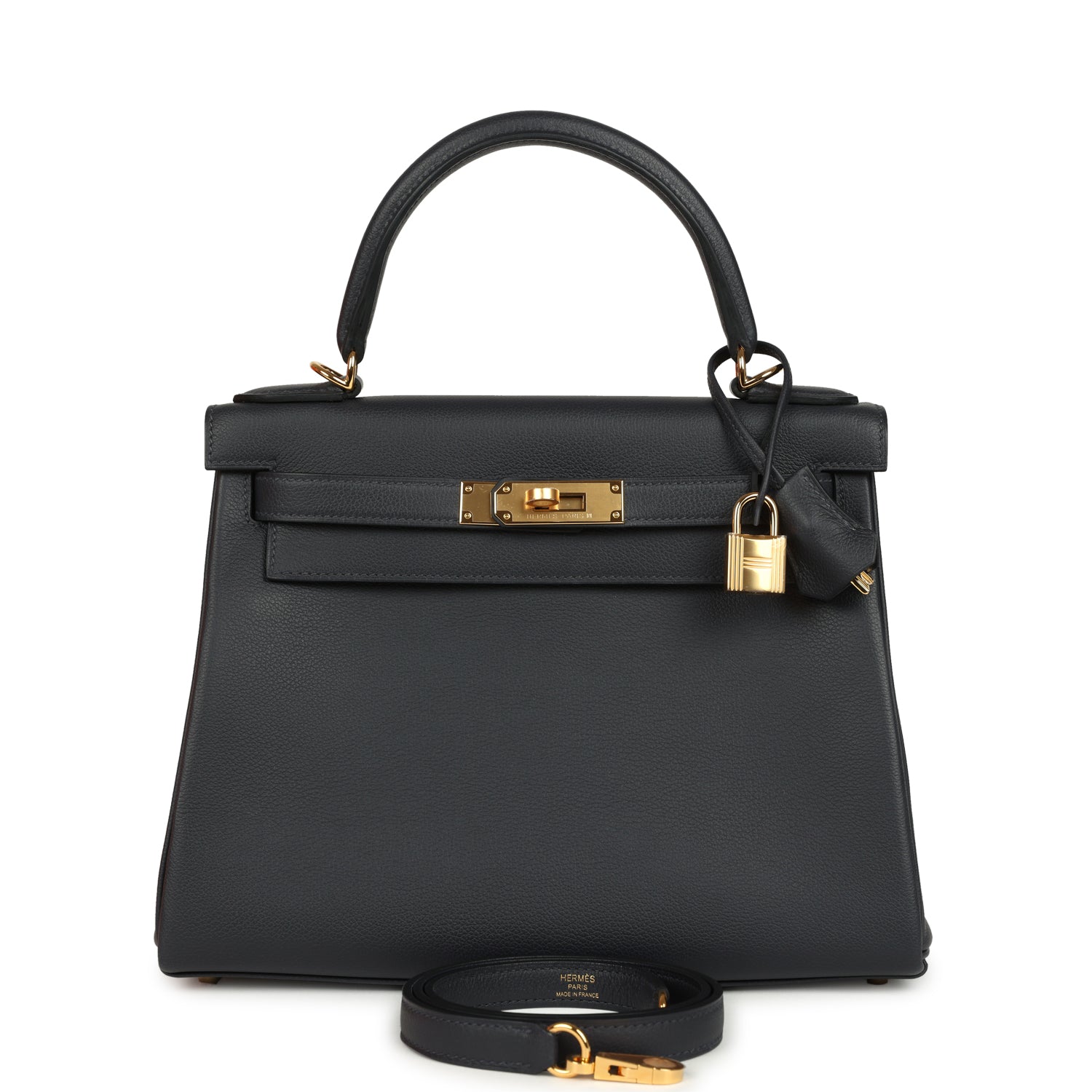 Kelly Retourne 28 Caban Evercolor Gold Hardware Bag