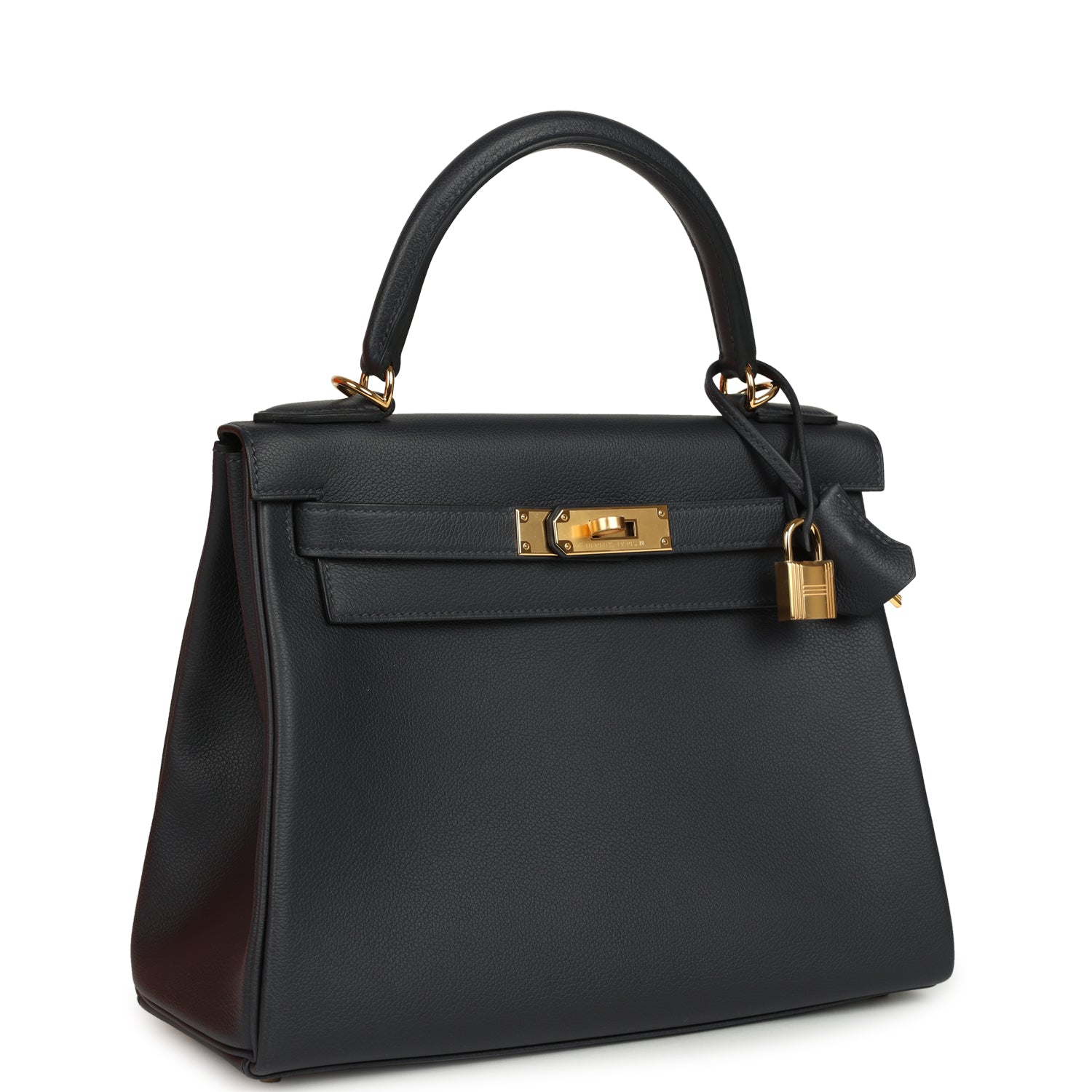Kelly Retourne 28 Caban Evercolor Gold Hardware Bag