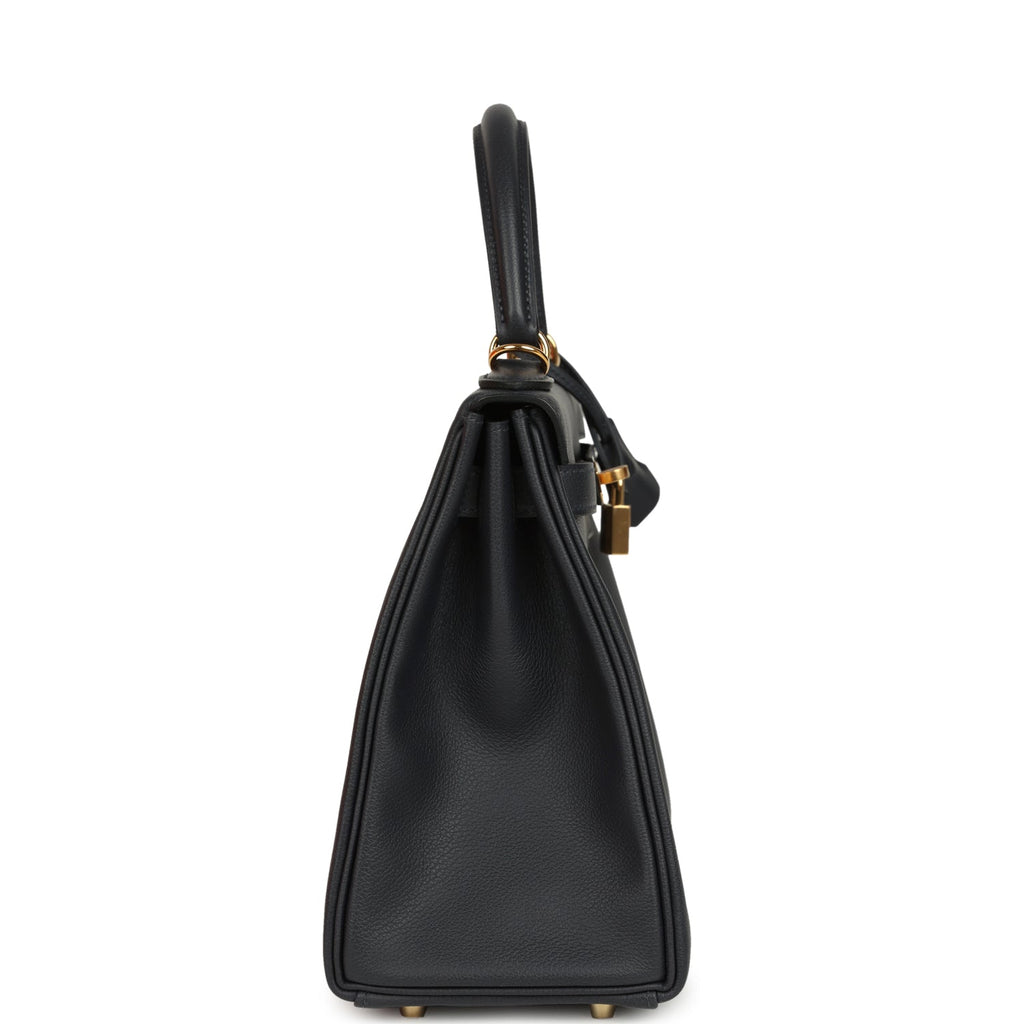 Kelly Retourne 28 Caban Evercolor Gold Hardware Bag