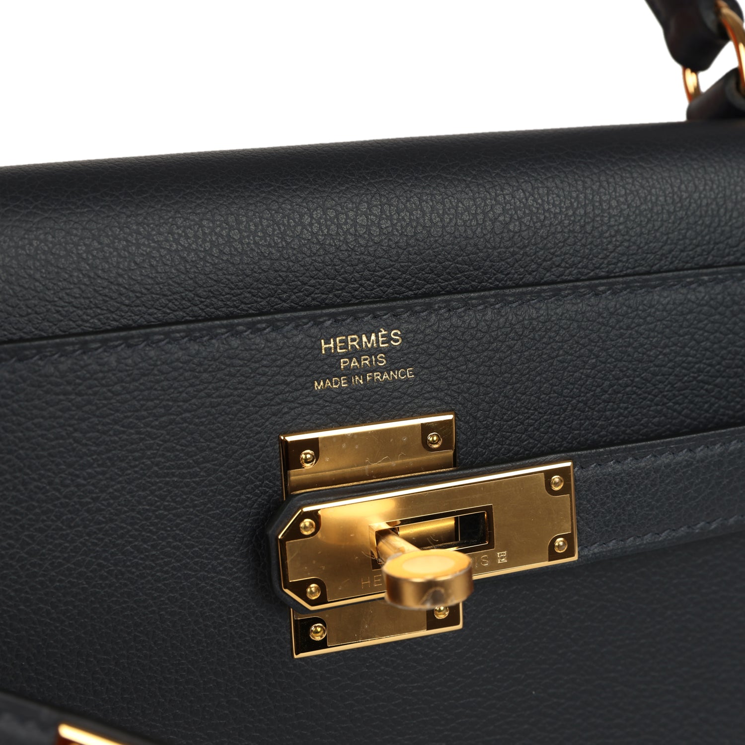 Kelly Retourne 28 Caban Evercolor Gold Hardware Bag