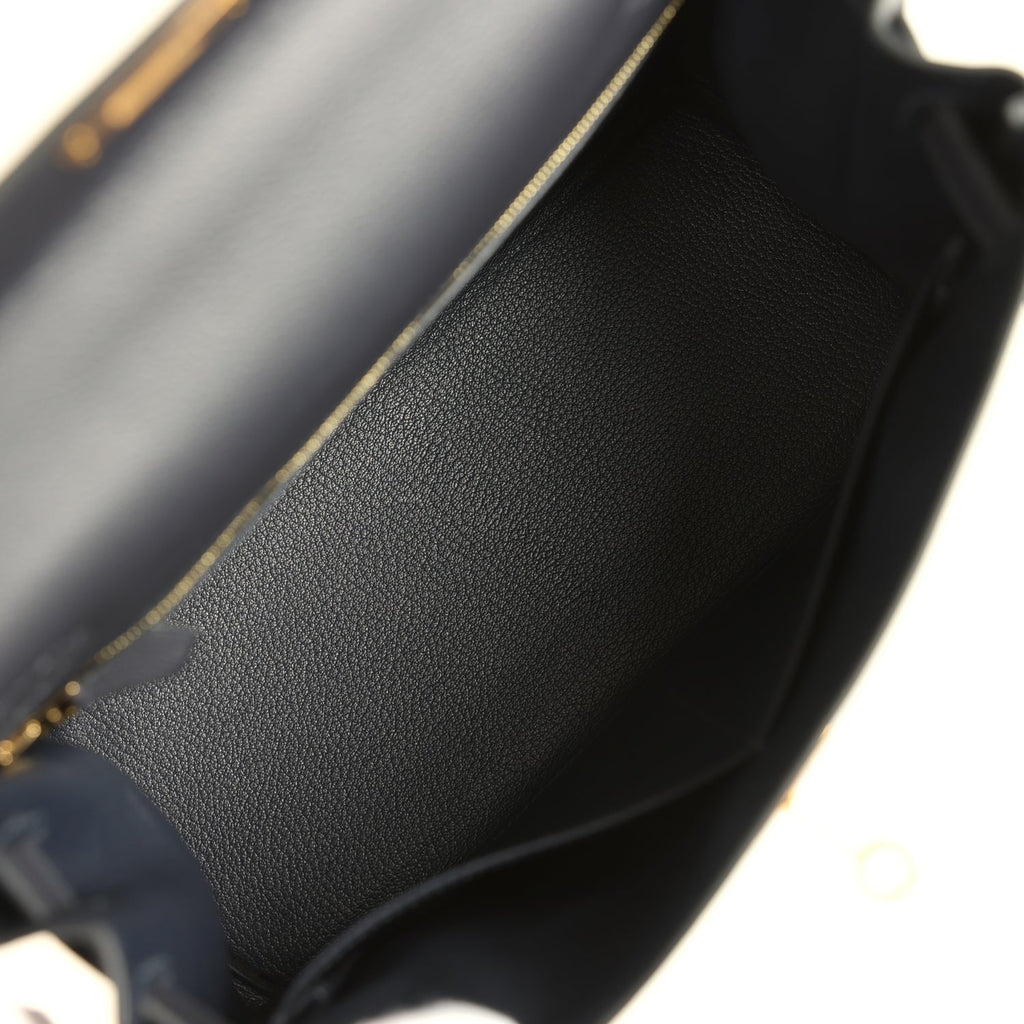Kelly Retourne 28 Caban Evercolor Gold Hardware Bag