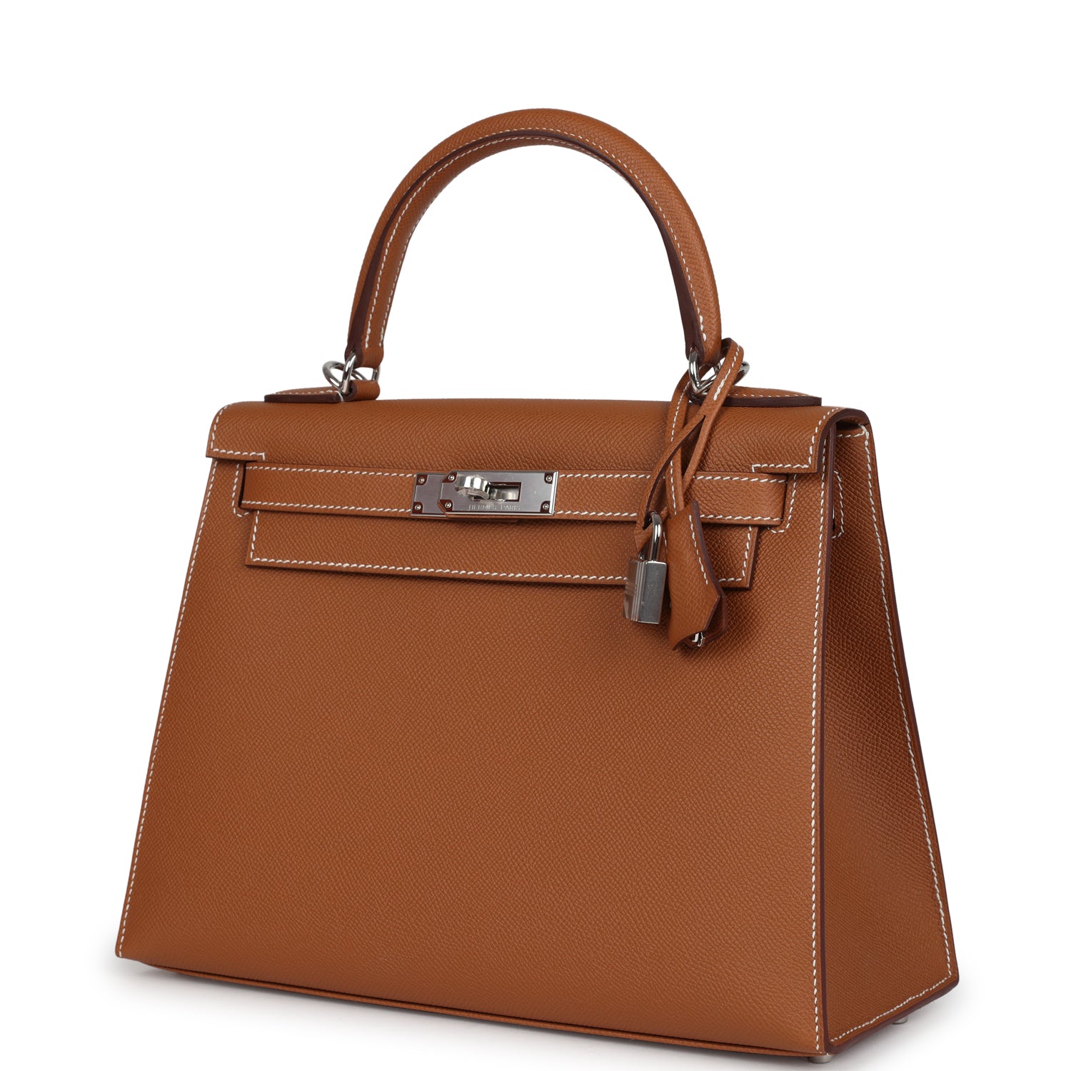 Kelly Retourne 28 Gold Epsom Palladium Hardware Bag