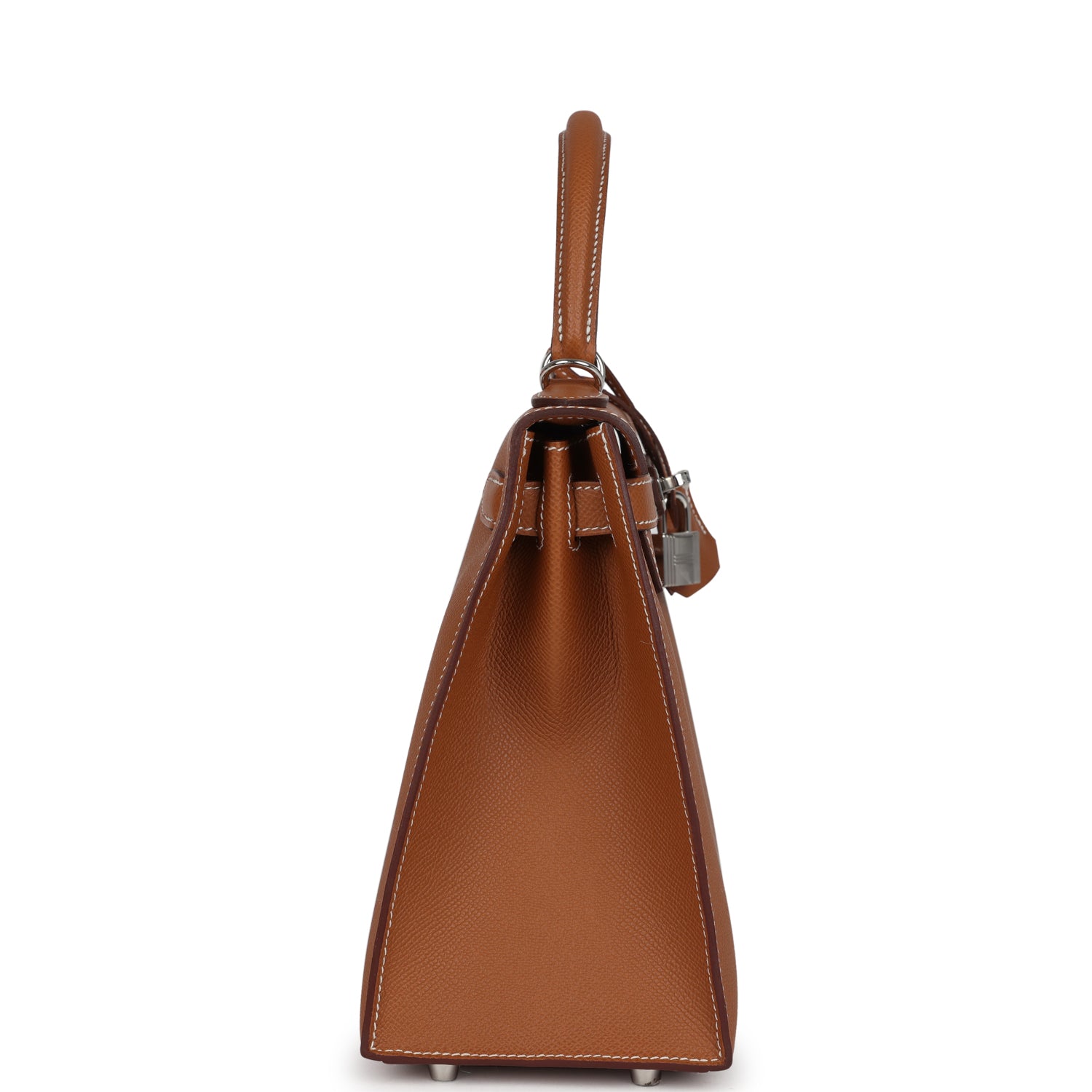Kelly Retourne 28 Gold Epsom Palladium Hardware Bag