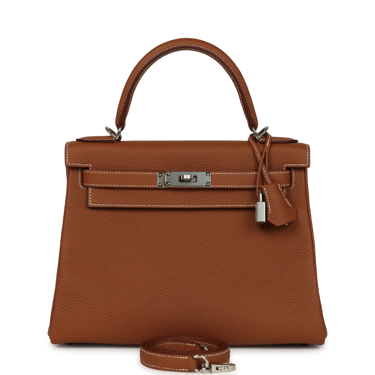 Kelly Retourne 28 Gold Togo Palladium Hardware Bag