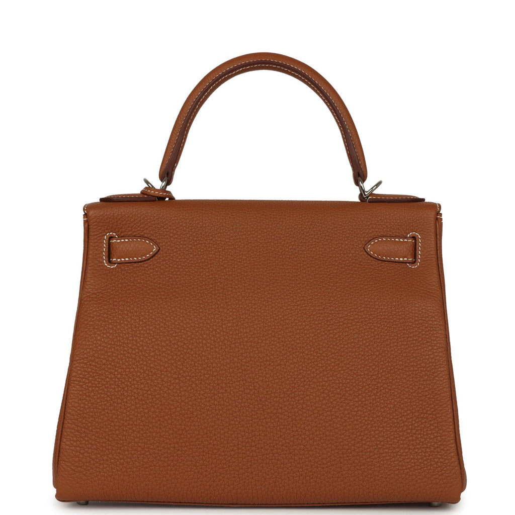 Kelly Retourne 28 Gold Togo Palladium Hardware Bag