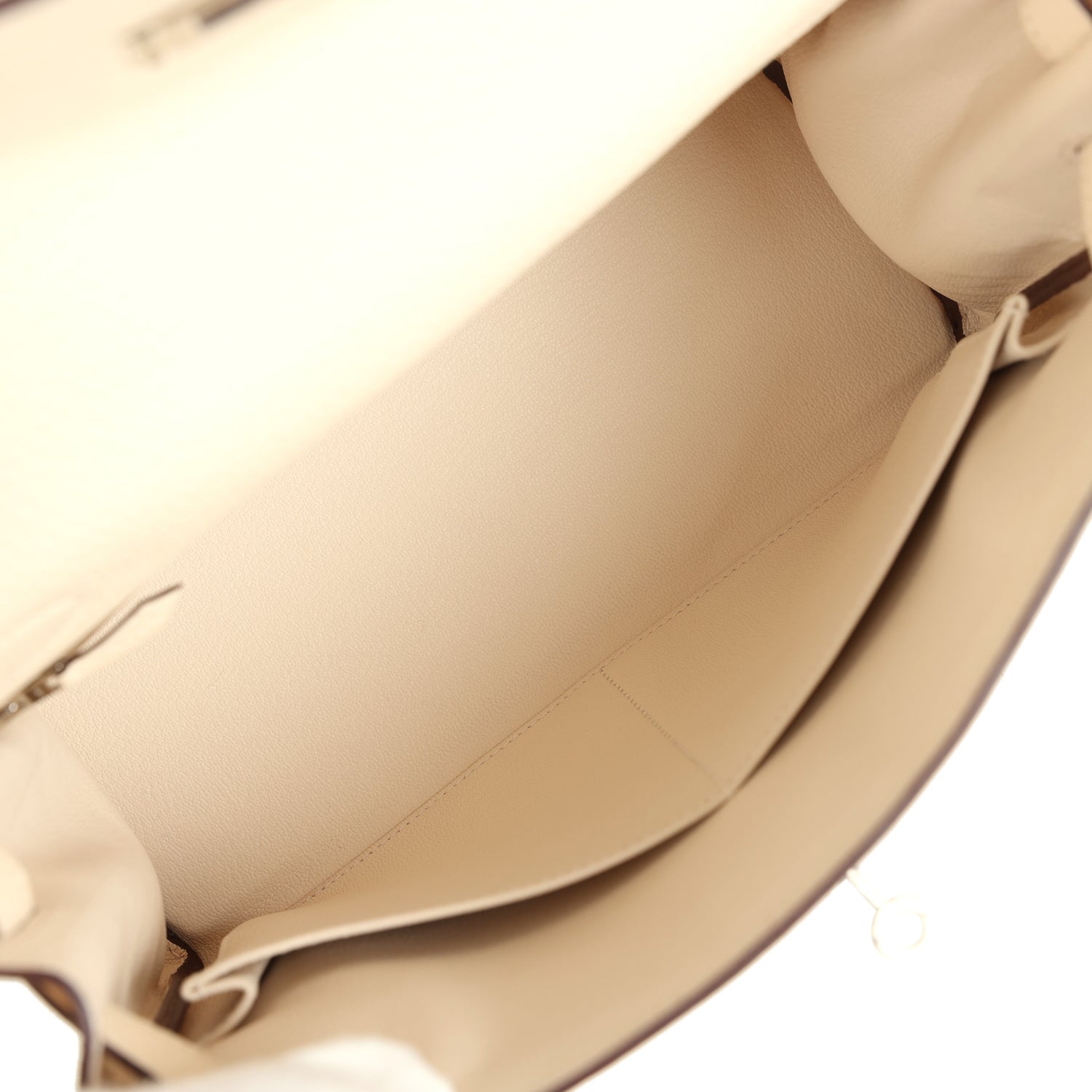 Kelly Retourne 28 Nata Clemence Palladium Hardware Bag