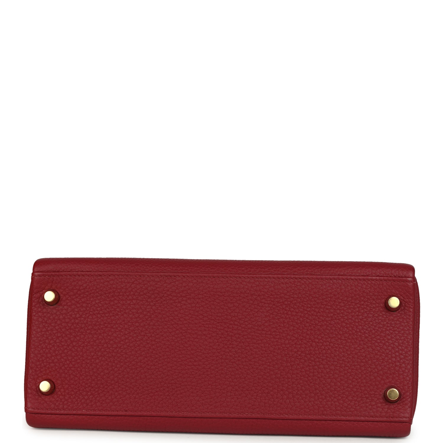 Kelly Retourne 28 Rouge Grenat Togo Gold Hardware Bag