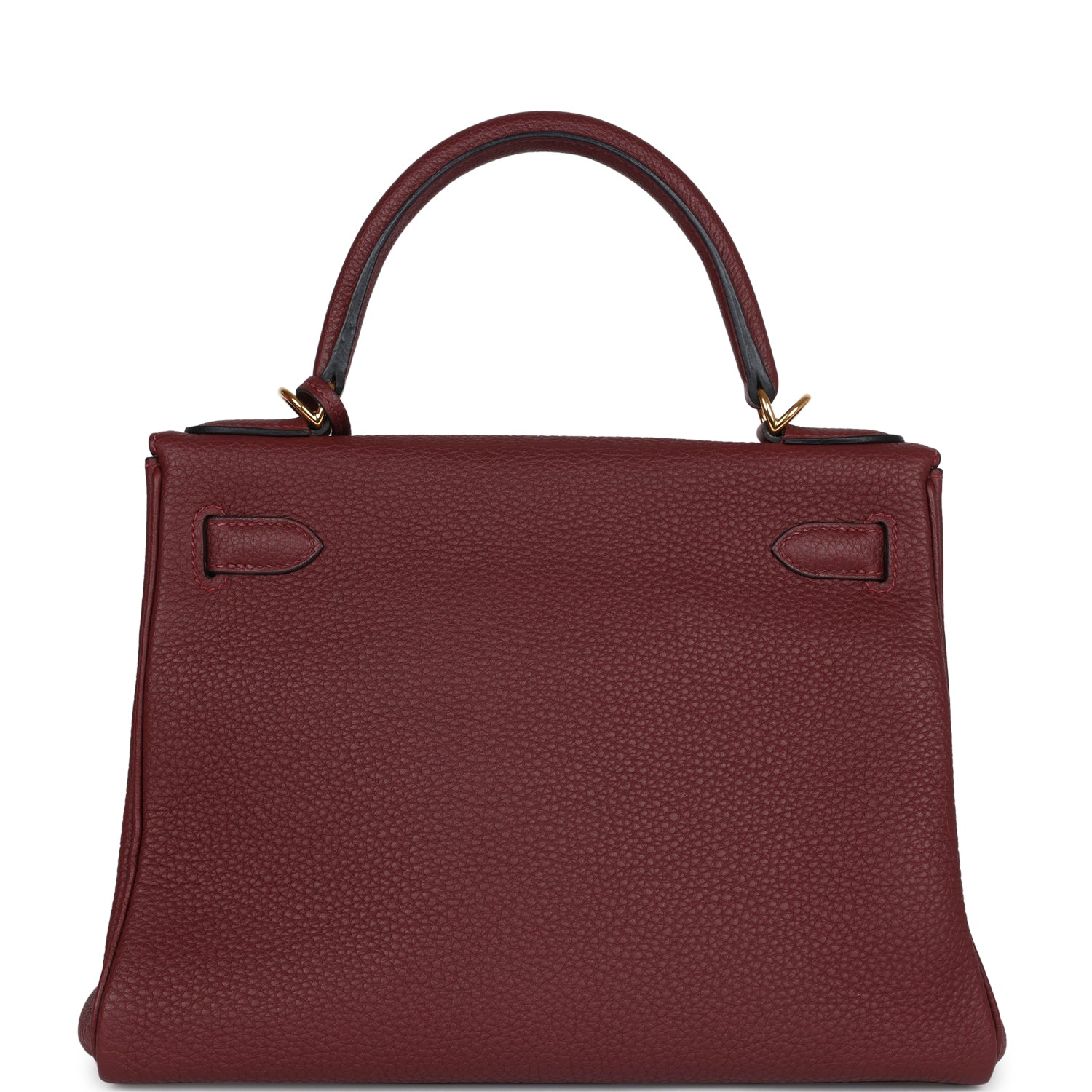 Kelly Retourne 28 Rouge H Togo Gold Hardware Bag